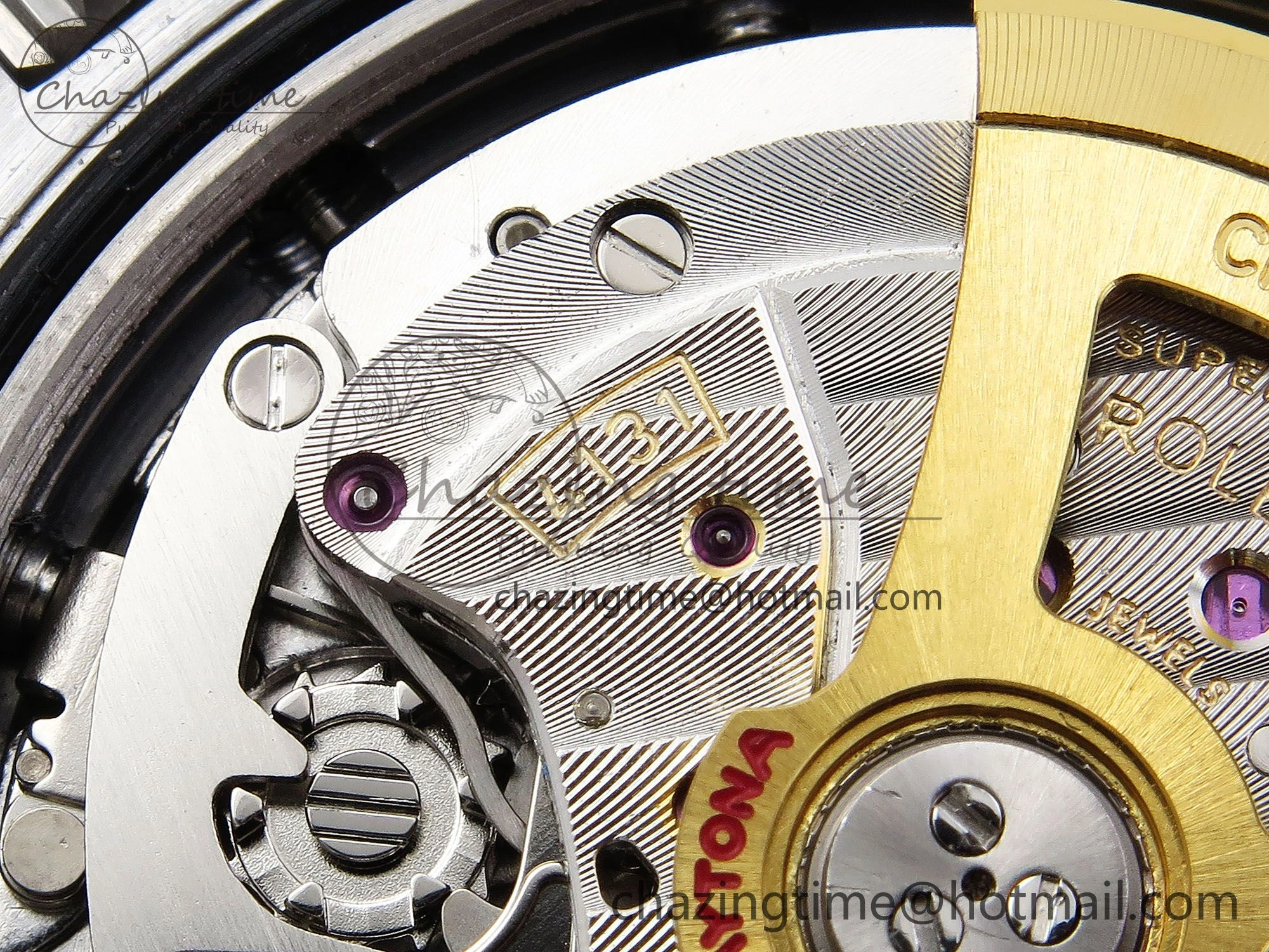 2023 Daytona 126506 QF 1:1 Best Edition 904L Steel Ice Blue Crystal Dial on SS Bracelet SA4131 (Gain Weight)