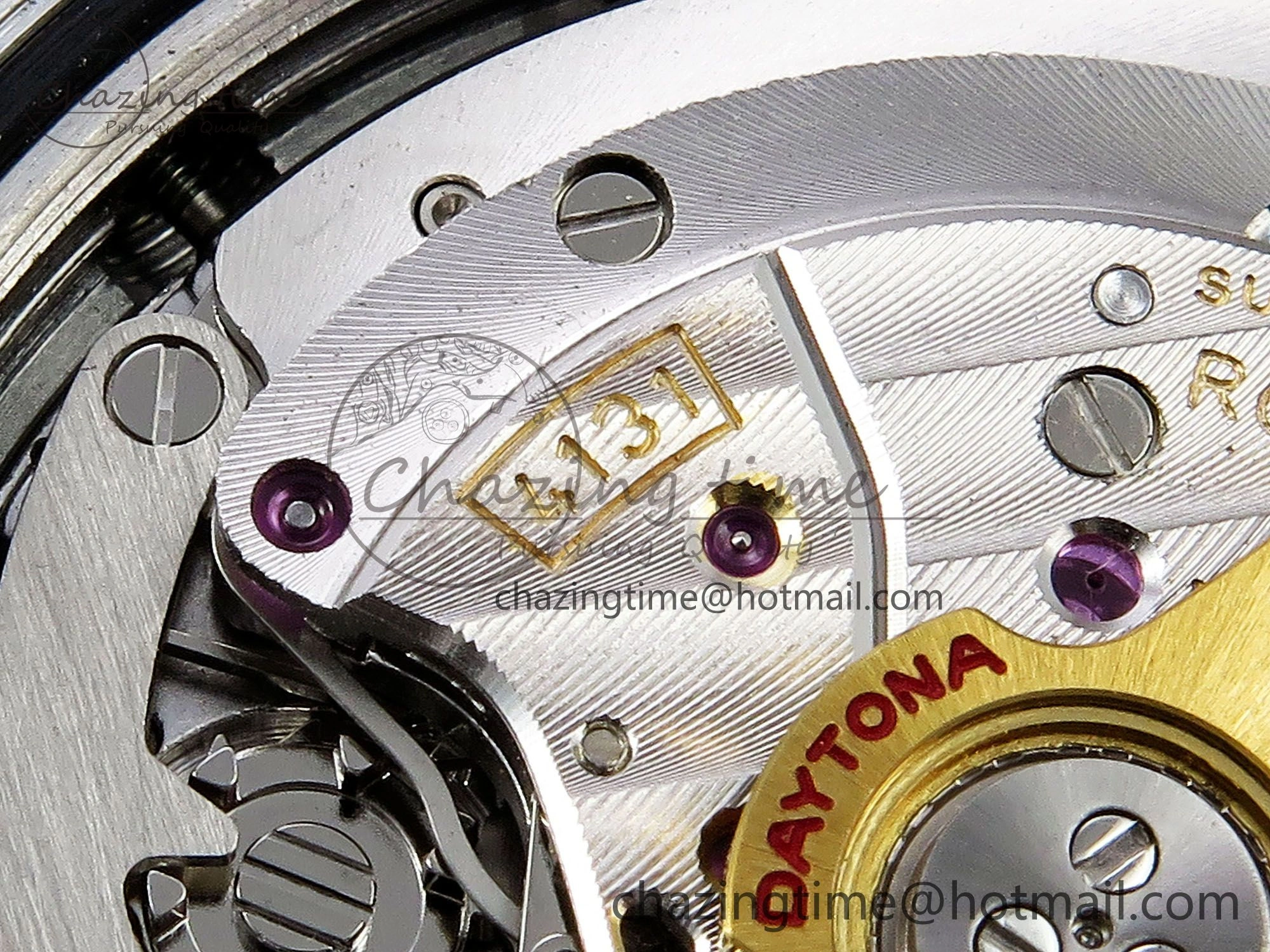 2023 Daytona 126506 QF 1:1 Best Edition 904L Steel Ice Blue Dial on SS Braclet SH4131 (Gain Weight)