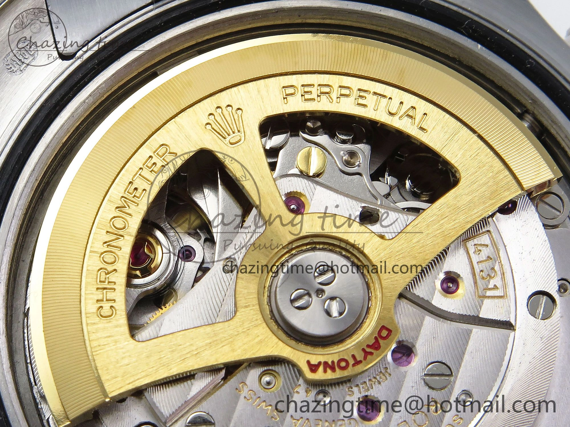 2023 Daytona 126506 QF 1:1 Best Edition 904L Steel Ice Blue Dial on SS Braclet SH4131 (Gain Weight)