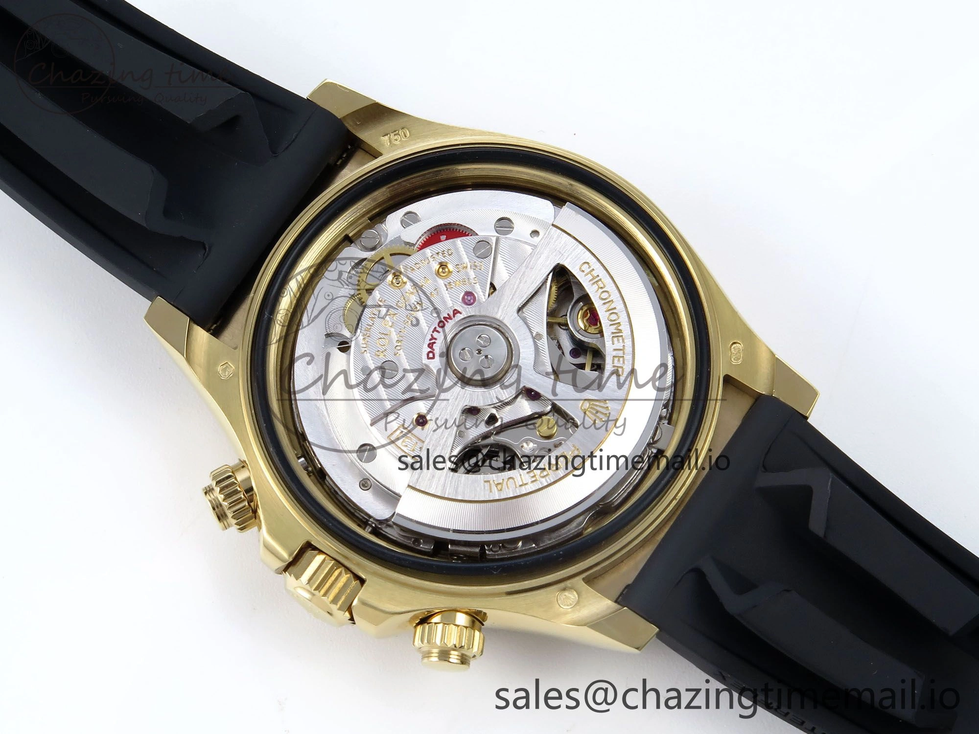 2023 Daytona 126518 AR+F 1:1 Best Edition 904L YG Case YG Dial on Oysterflex Strap SA4131