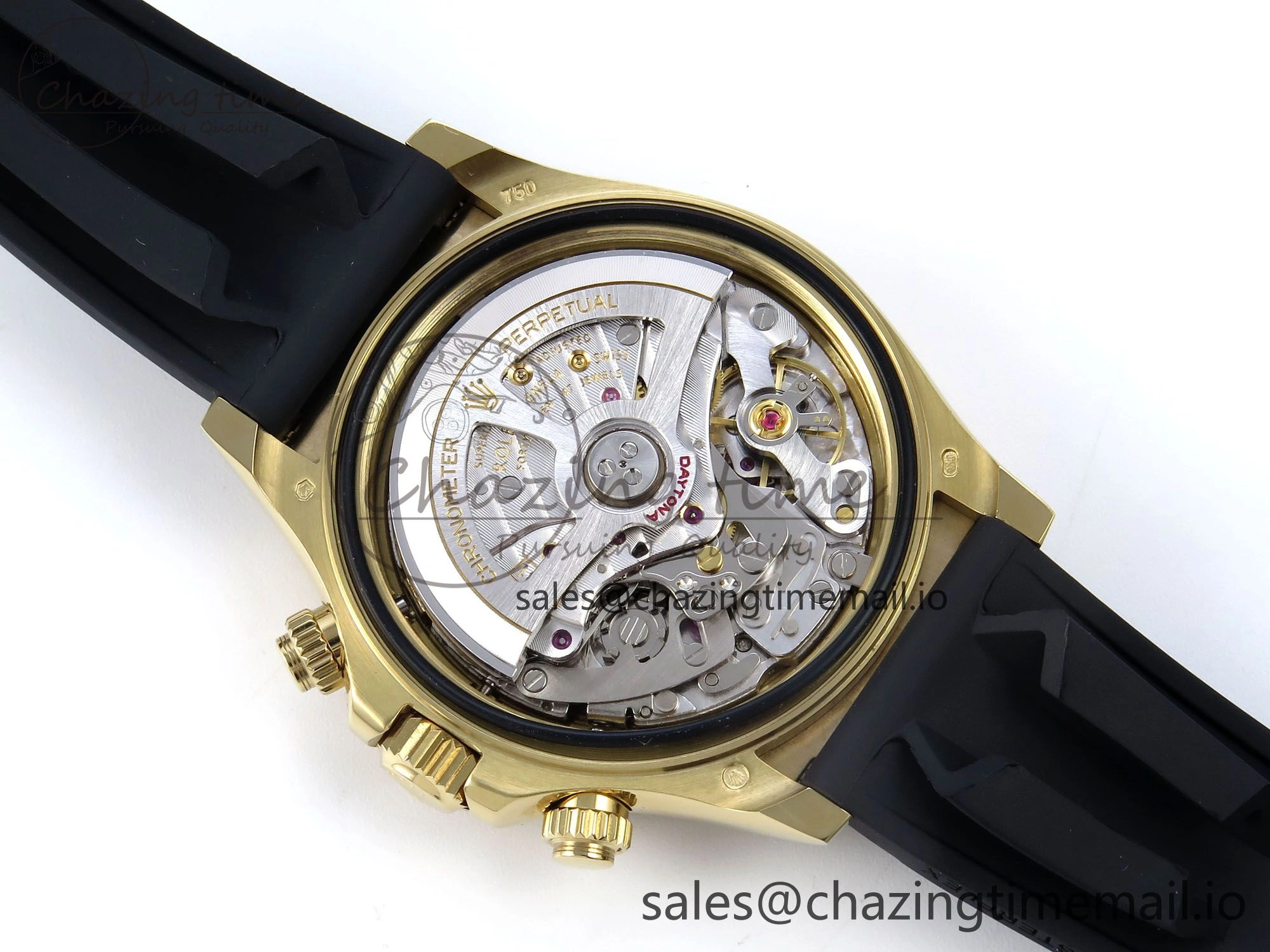 2023 Daytona 126518 AR+F 1:1 Best Edition 904L YG Case YG Dial on Oysterflex Strap SA4131