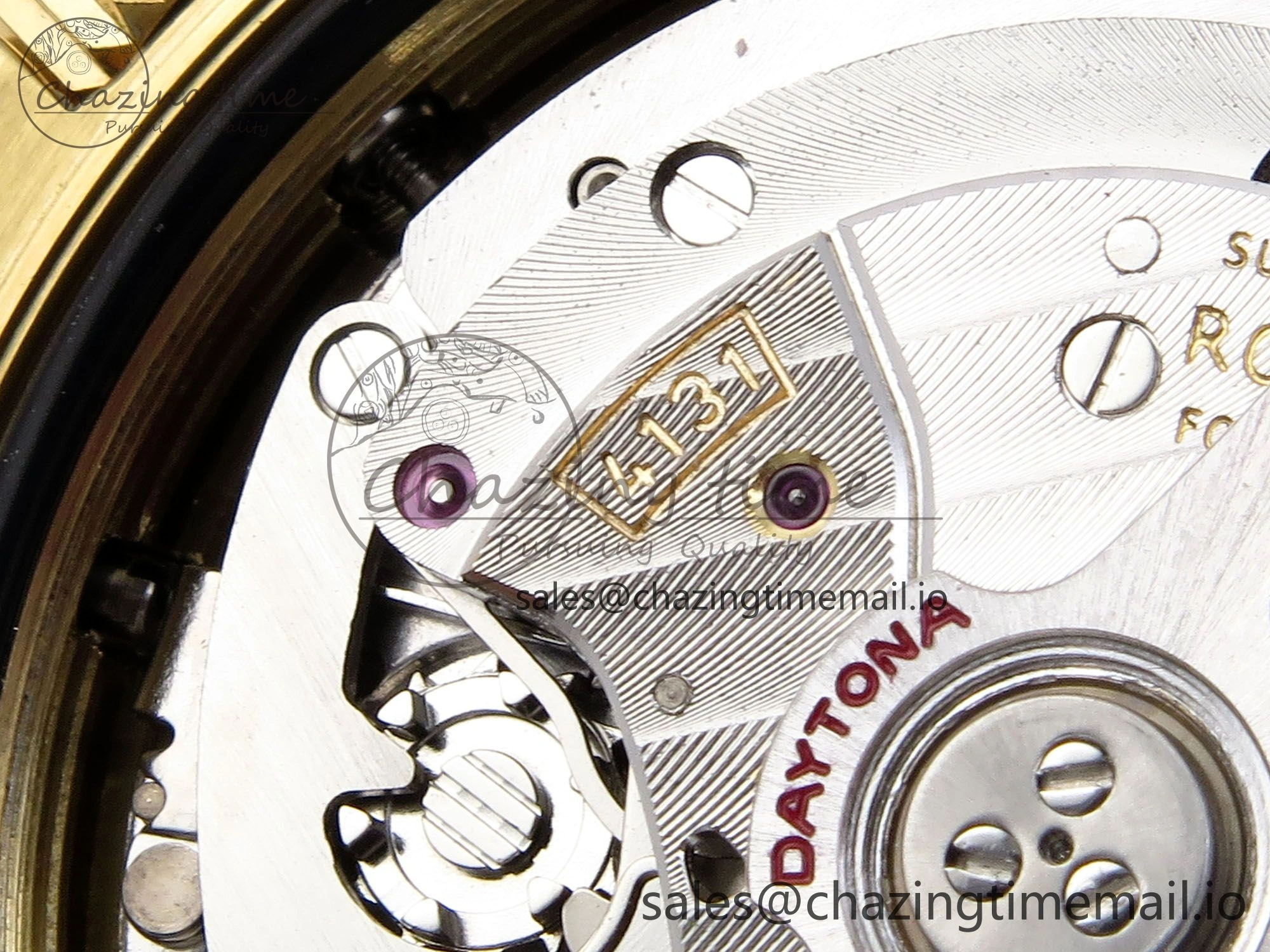 2023 Daytona 126518 AR+F 1:1 Best Edition 904L YG Case YG Dial on Oysterflex Strap SA4131