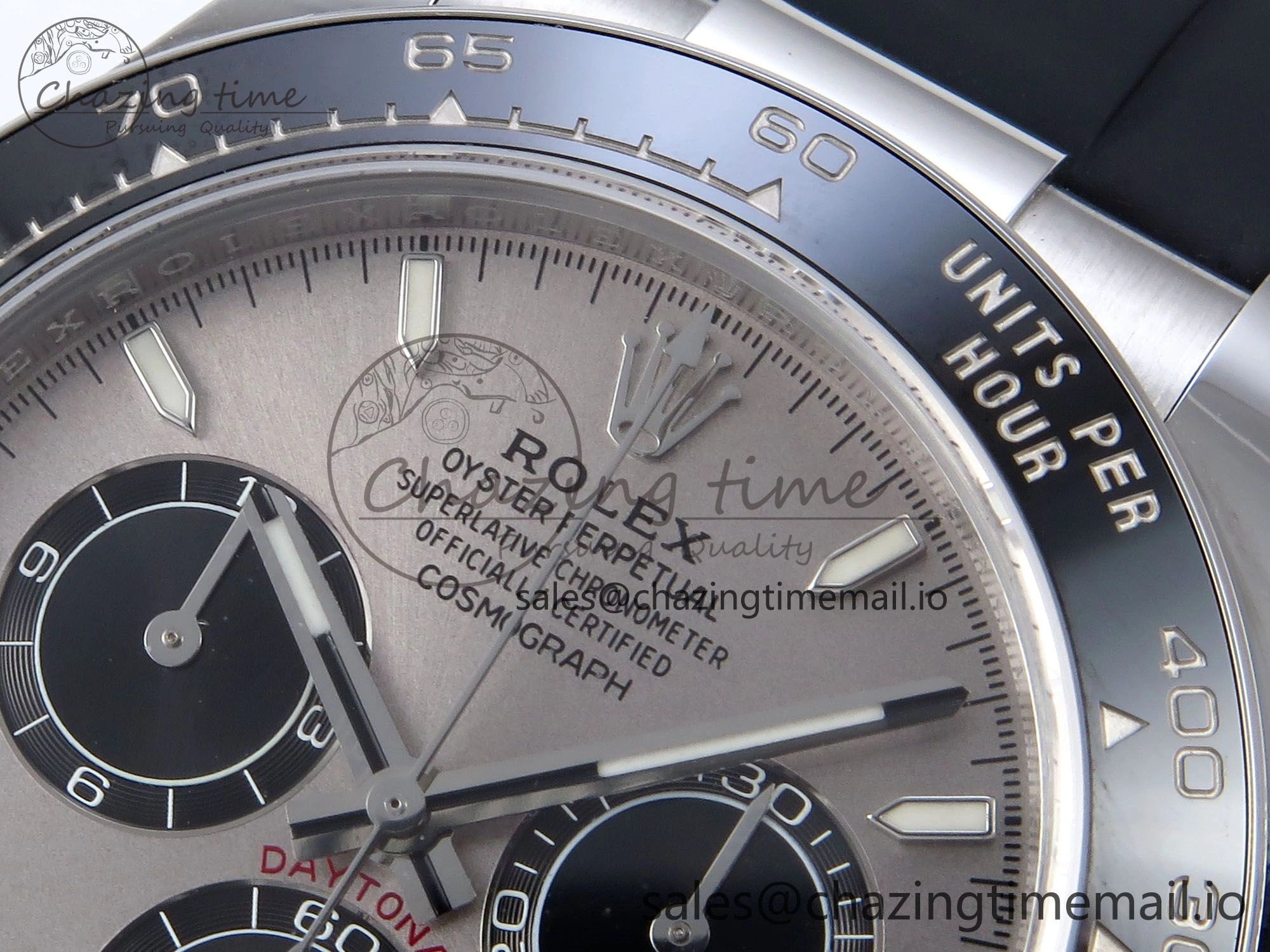 2023 Daytona 126519 AR+F 1:1 Best Edition 904L SS Case Gray Dial on Oysterflex Strap SA4131