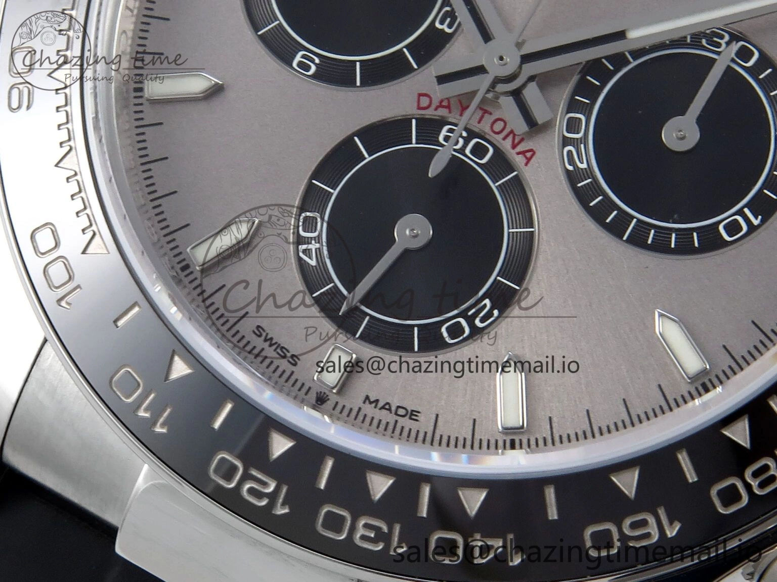 2023 Daytona 126519 AR+F 1:1 Best Edition 904L SS Case Gray Dial on Oysterflex Strap SA4131