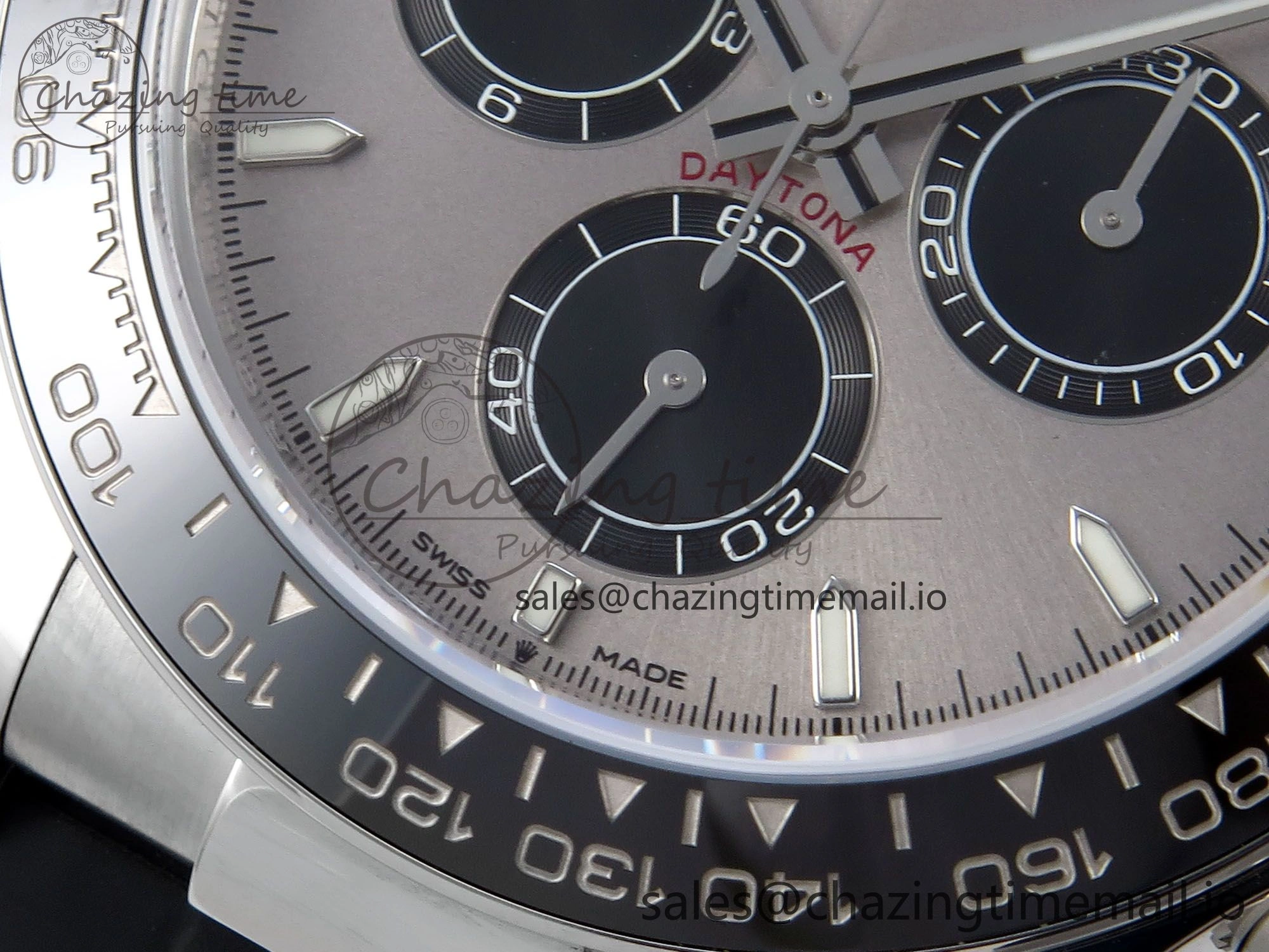 2023 Daytona 126519 AR+F 1:1 Best Edition 904L SS Case Gray Dial on Oysterflex Strap SA4131