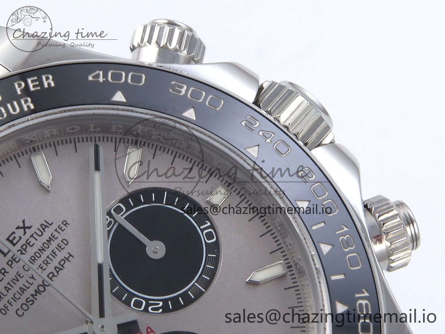2023 Daytona 126519 AR+F 1:1 Best Edition 904L SS Case Gray Dial on Oysterflex Strap SA4131