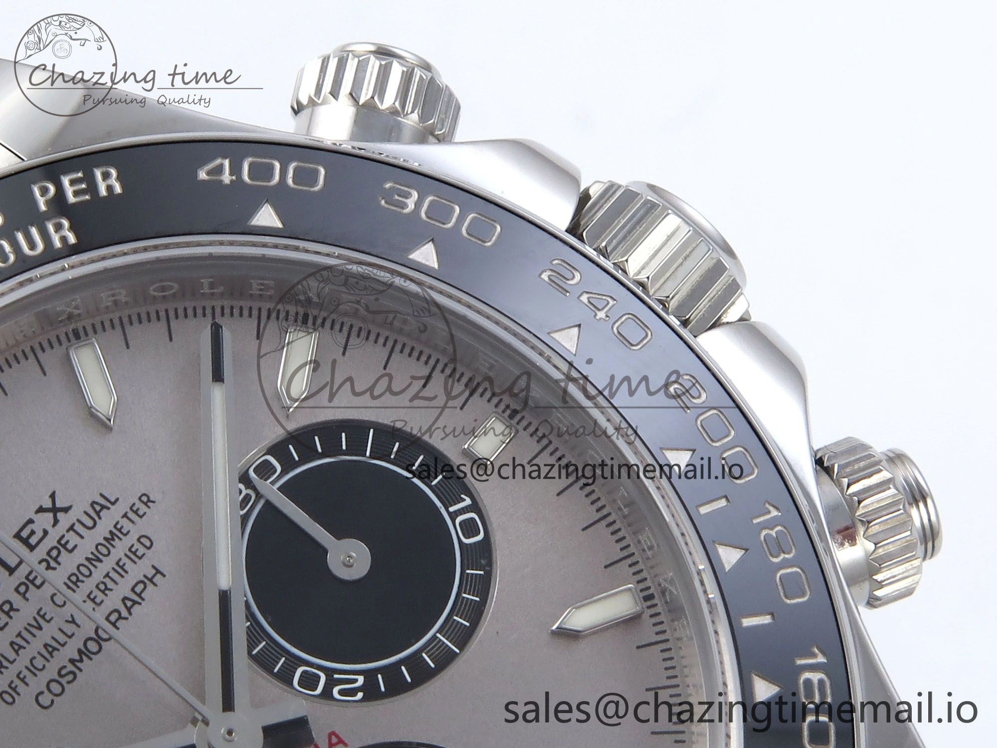 2023 Daytona 126519 AR+F 1:1 Best Edition 904L SS Case Gray Dial on Oysterflex Strap SA4131