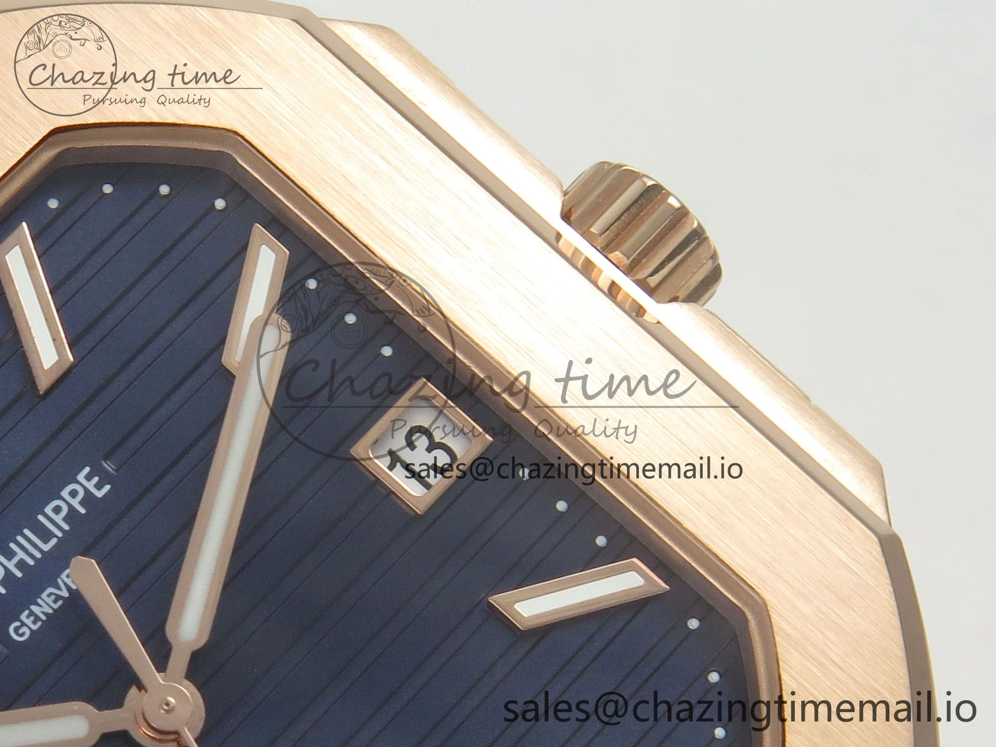 2025 Cubitus GRF 1:1 Best Edition Blue Dial on RG Bracelet MY9015 Mod to A330 Super Clone movement