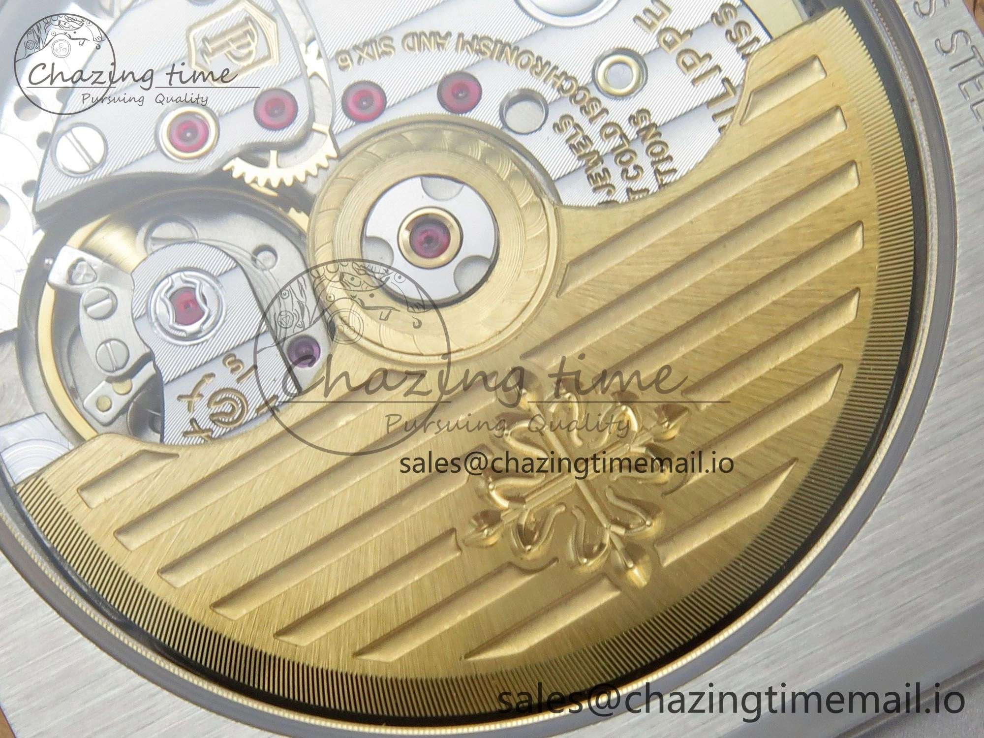 2025 Cubitus GRF 1:1 Best Edition Blue Dial on SS RG Bracelet MY9015 Mod to A330 Super Clone movement