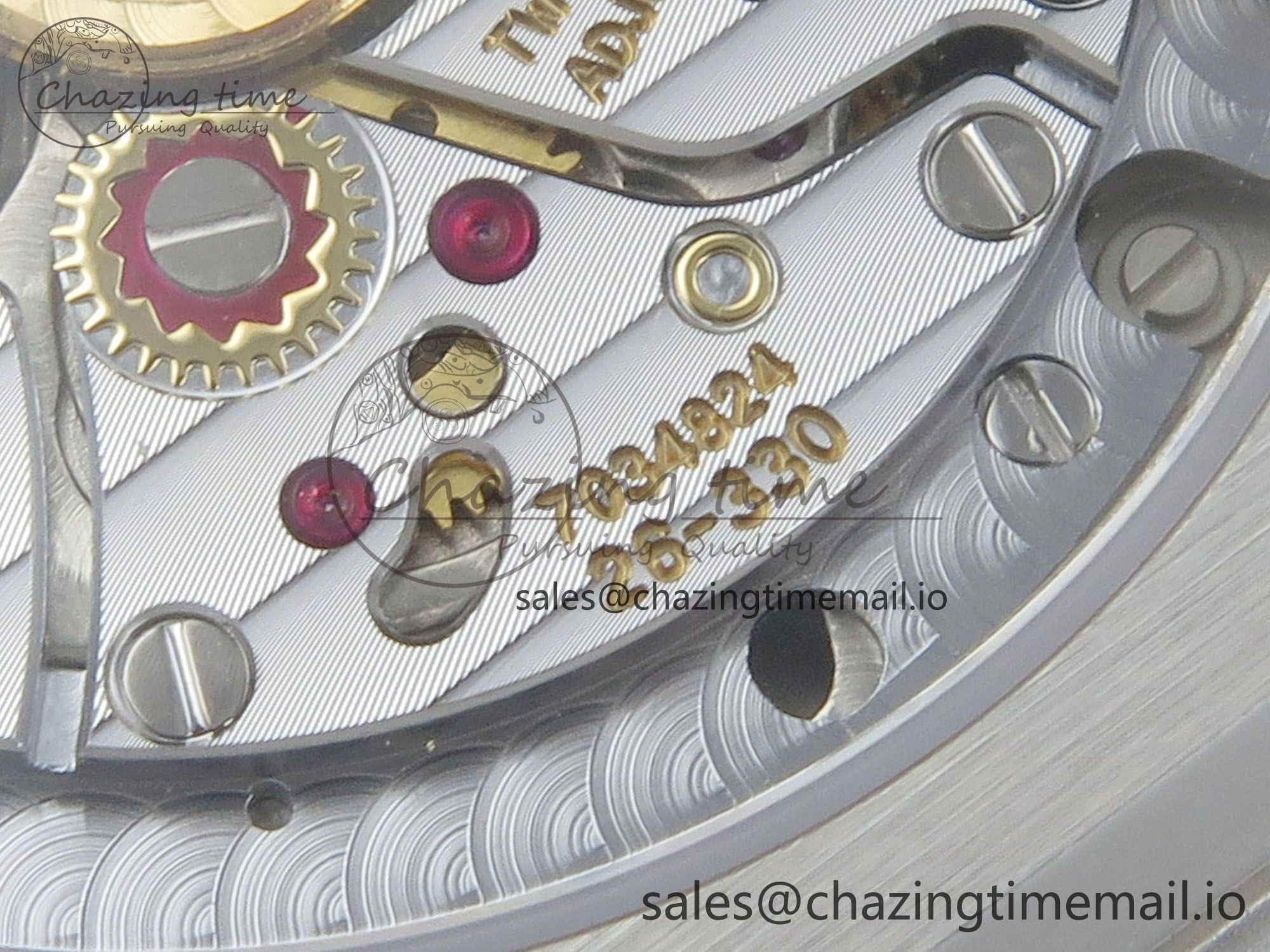 2025 Cubitus GRF 1:1 Best Edition Blue Dial on SS RG Bracelet MY9015 Mod to A330 Super Clone movement