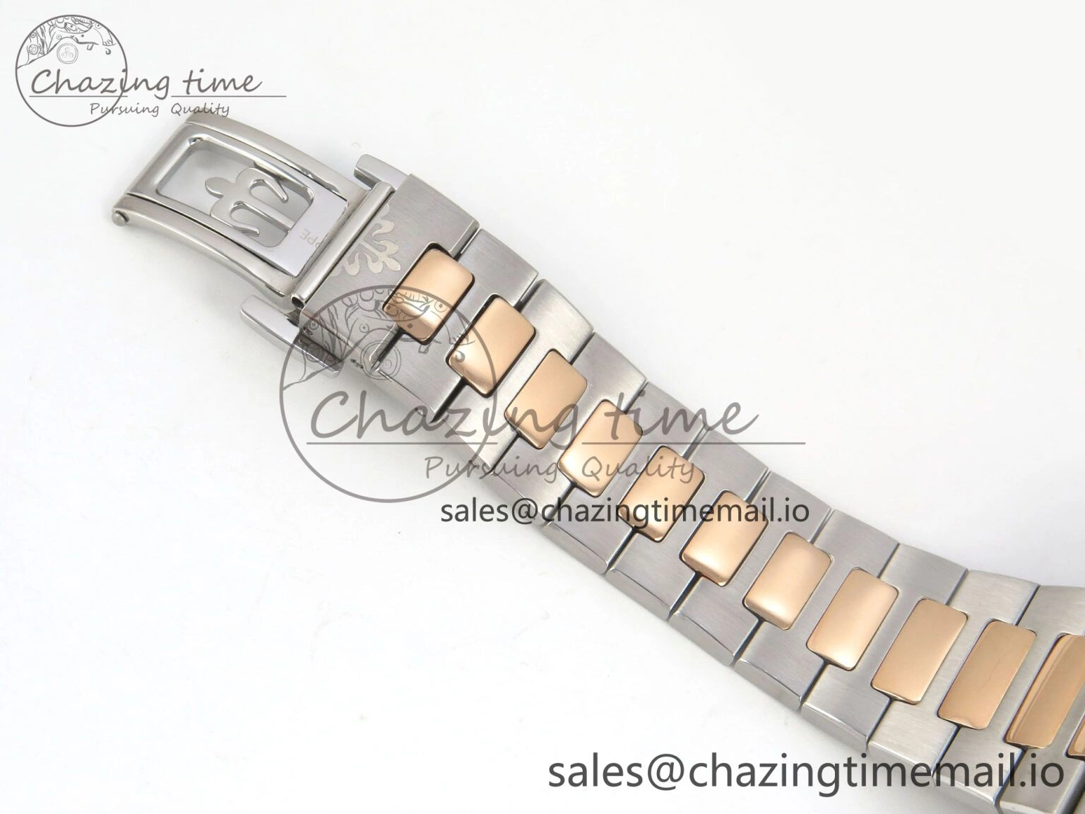 2025 Cubitus GRF 1:1 Best Edition Blue Dial on SS RG Bracelet MY9015 Mod to A330 Super Clone movement