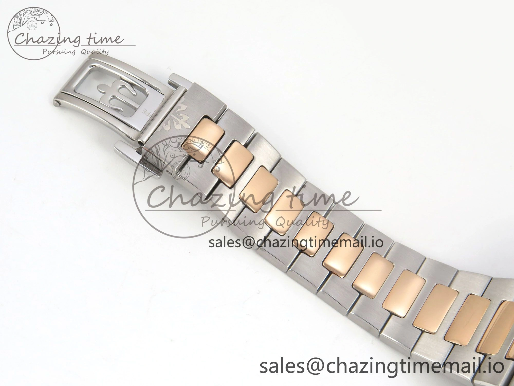 2025 Cubitus GRF 1:1 Best Edition Blue Dial on SS RG Bracelet MY9015 Mod to A330 Super Clone movement