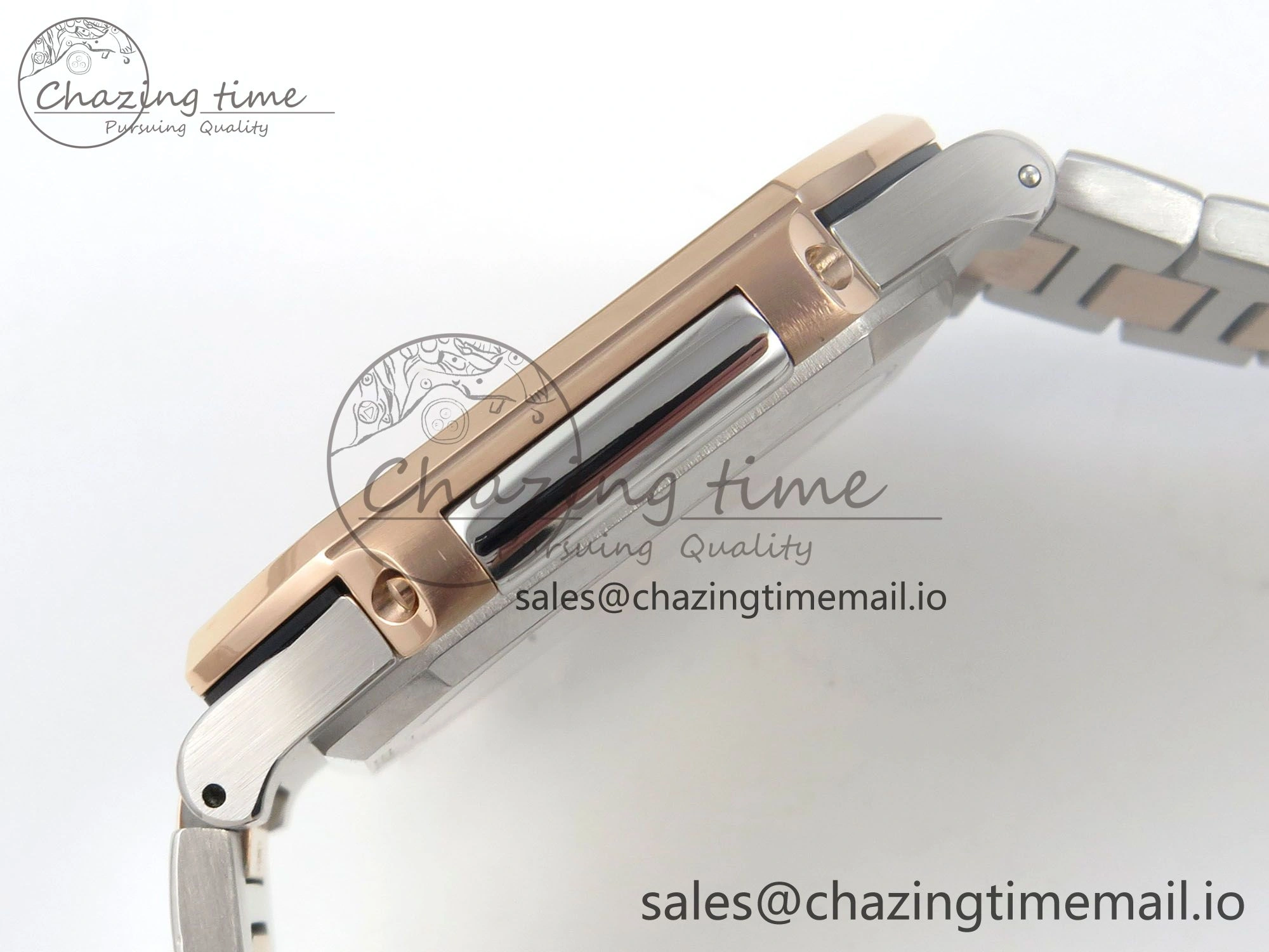 2025 Cubitus GRF 1:1 Best Edition Brown Dial on SS RG Bracelet MY9015 Mod to A330 Super Clone movement