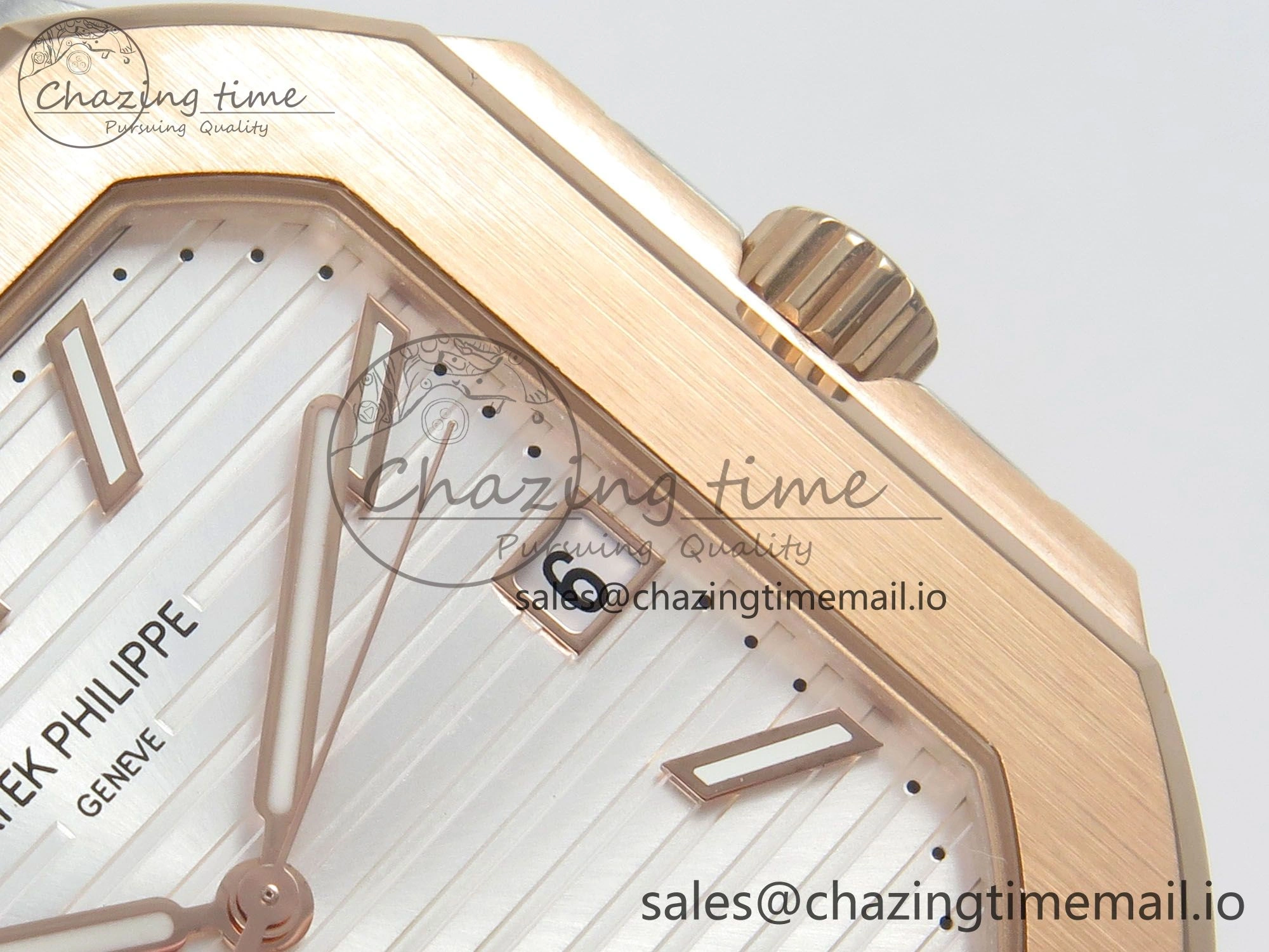 2025 Cubitus GRF 1:1 Best Edition Silver White Dial on SS RG Bracelet MY9015 Mod to A330 Super Clone movement