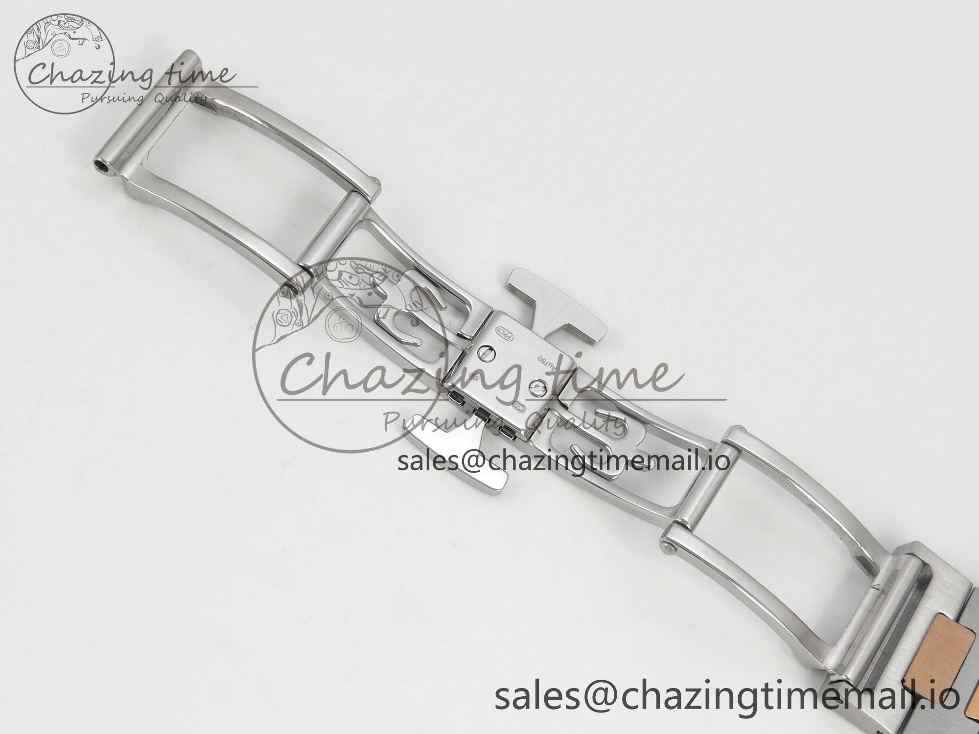 2025 Cubitus GRF 1:1 Best Edition Silver White Dial on SS RG Bracelet MY9015 Mod to A330 Super Clone movement