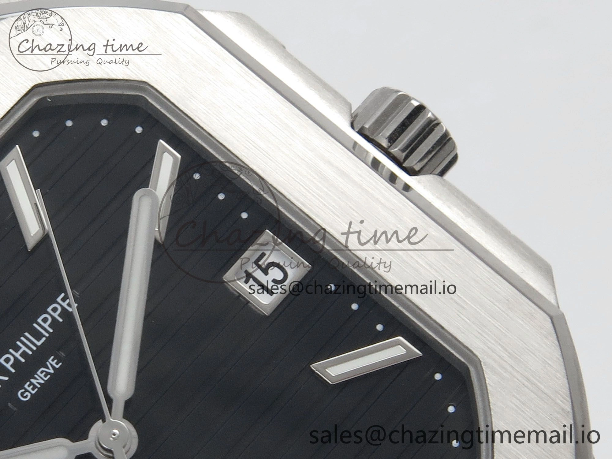 2025 Cubitus GRF Best Edition Black Dial on SS Bracelet MY9015 Mod to A330 Super Clone movement