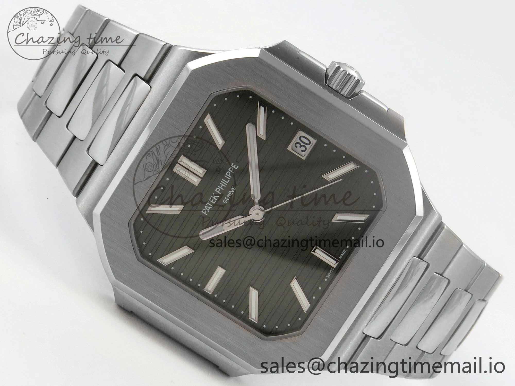2025 Cubitus GRF Best Edition Green Dial on SS Bracelet MY9015 Mod to A330 Super Clone movement
