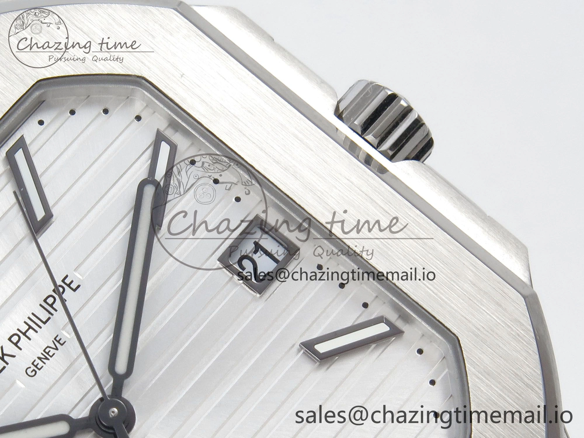 2025 Cubitus GRF Best Edition Silver White Dial on SS Bracelet MY9015 Mod to A330 Super Clone movement