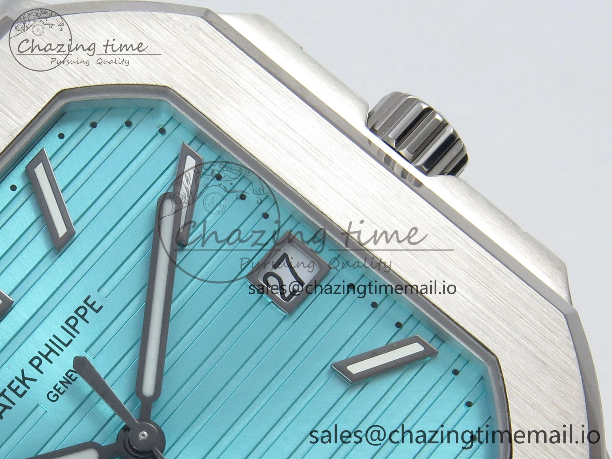 2025 Cubitus GRF Best Edition Tiffany Blue Dial on SS Bracelet MY9015 Mod to A330 Super Clone movement