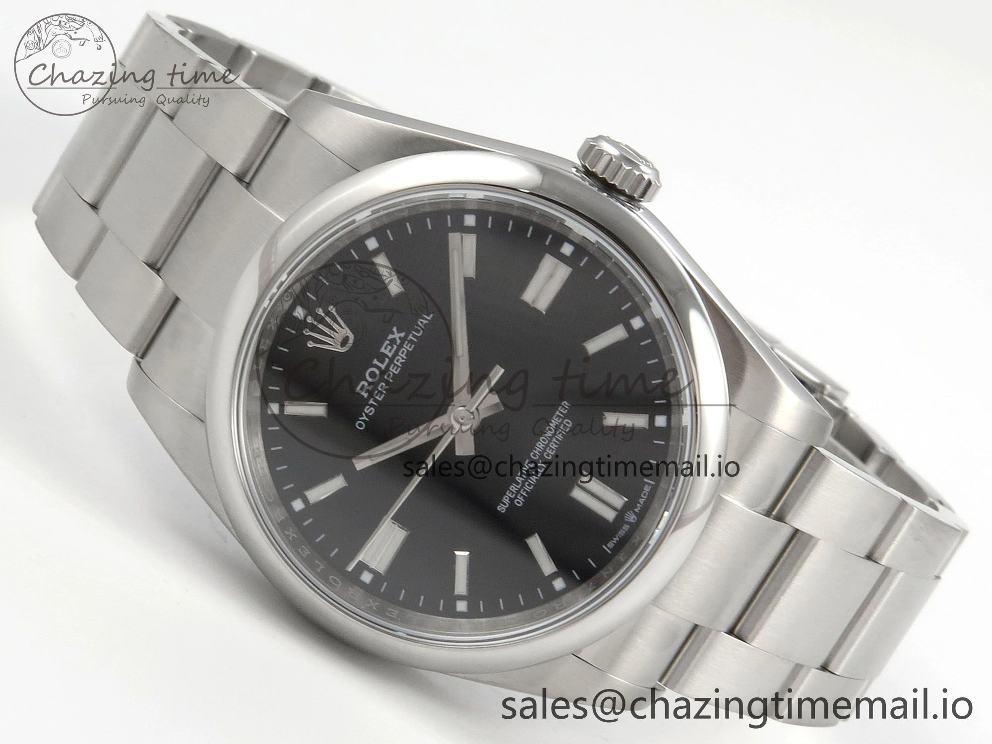 2025 Oyster Perpetual 126000 36mm KRF 1:1 Best Edition 904L Steel Black Dial A2824