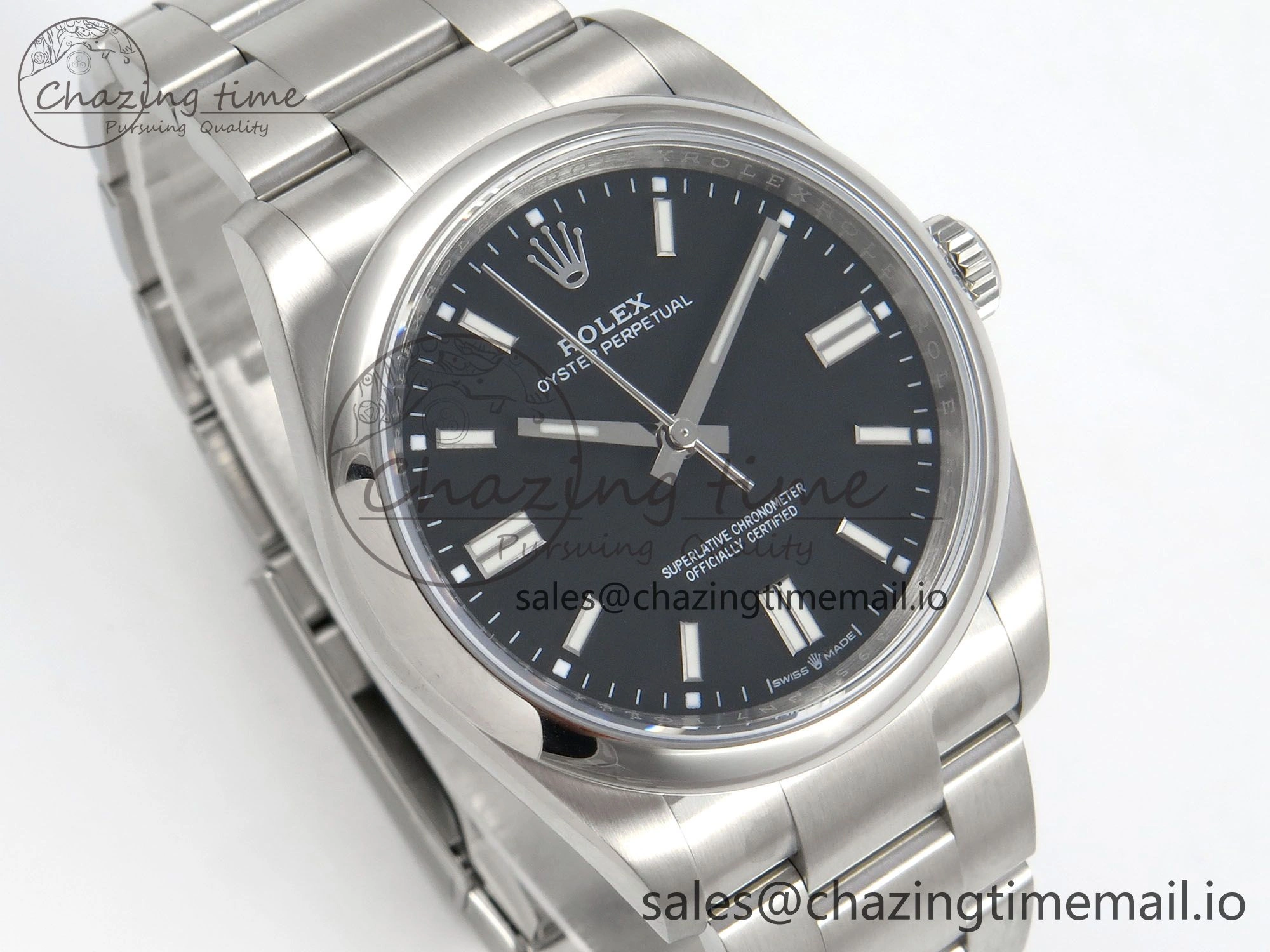 2025 Oyster Perpetual 126000 36mm KRF 1:1 Best Edition 904L Steel Black Dial A2824