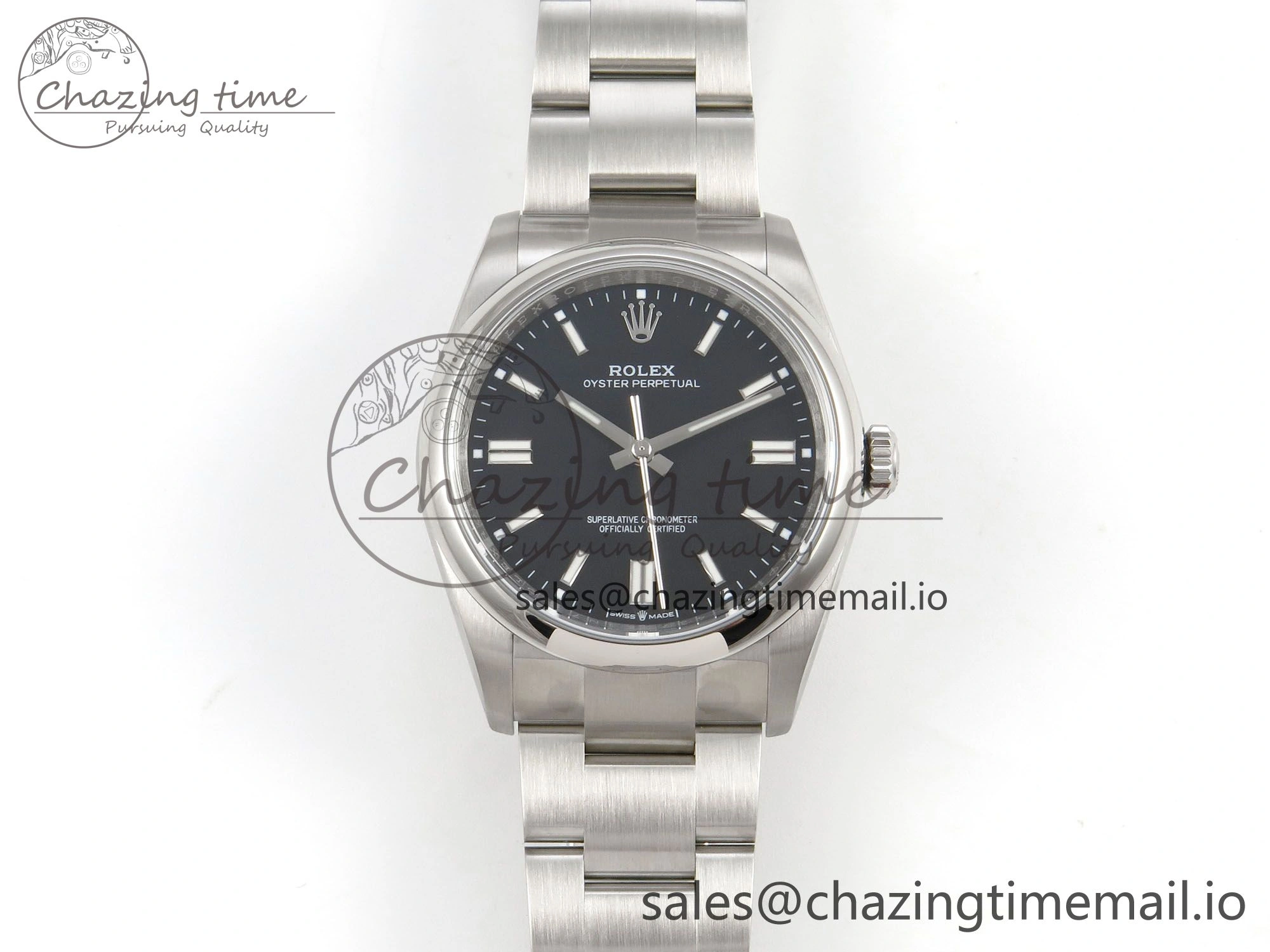 2025 Oyster Perpetual 126000 36mm KRF 1:1 Best Edition 904L Steel Black Dial A2824