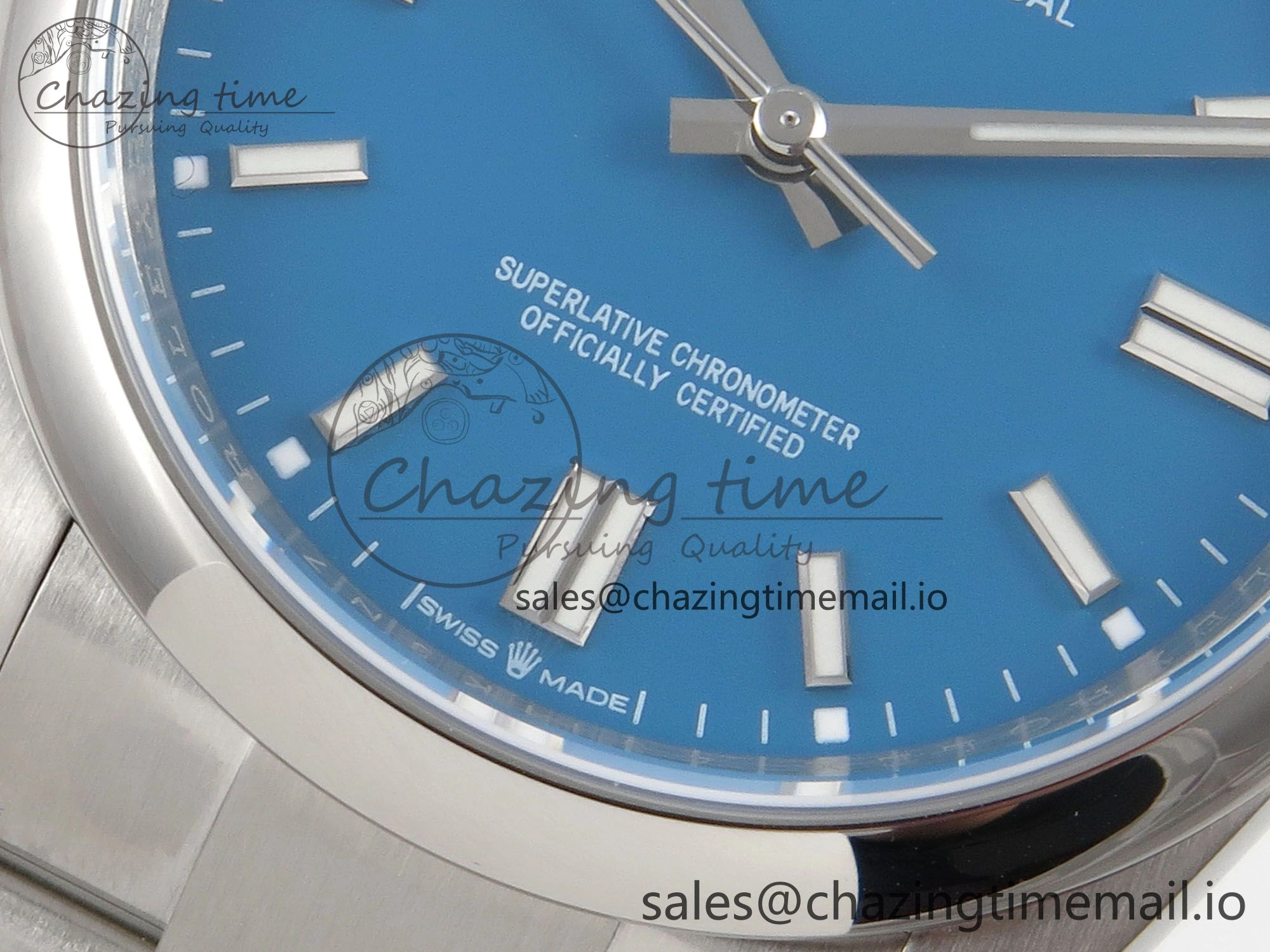 2025 Oyster Perpetual 126000 36mm KRF 1:1 Best Edition 904L Steel Blue Dial A2824