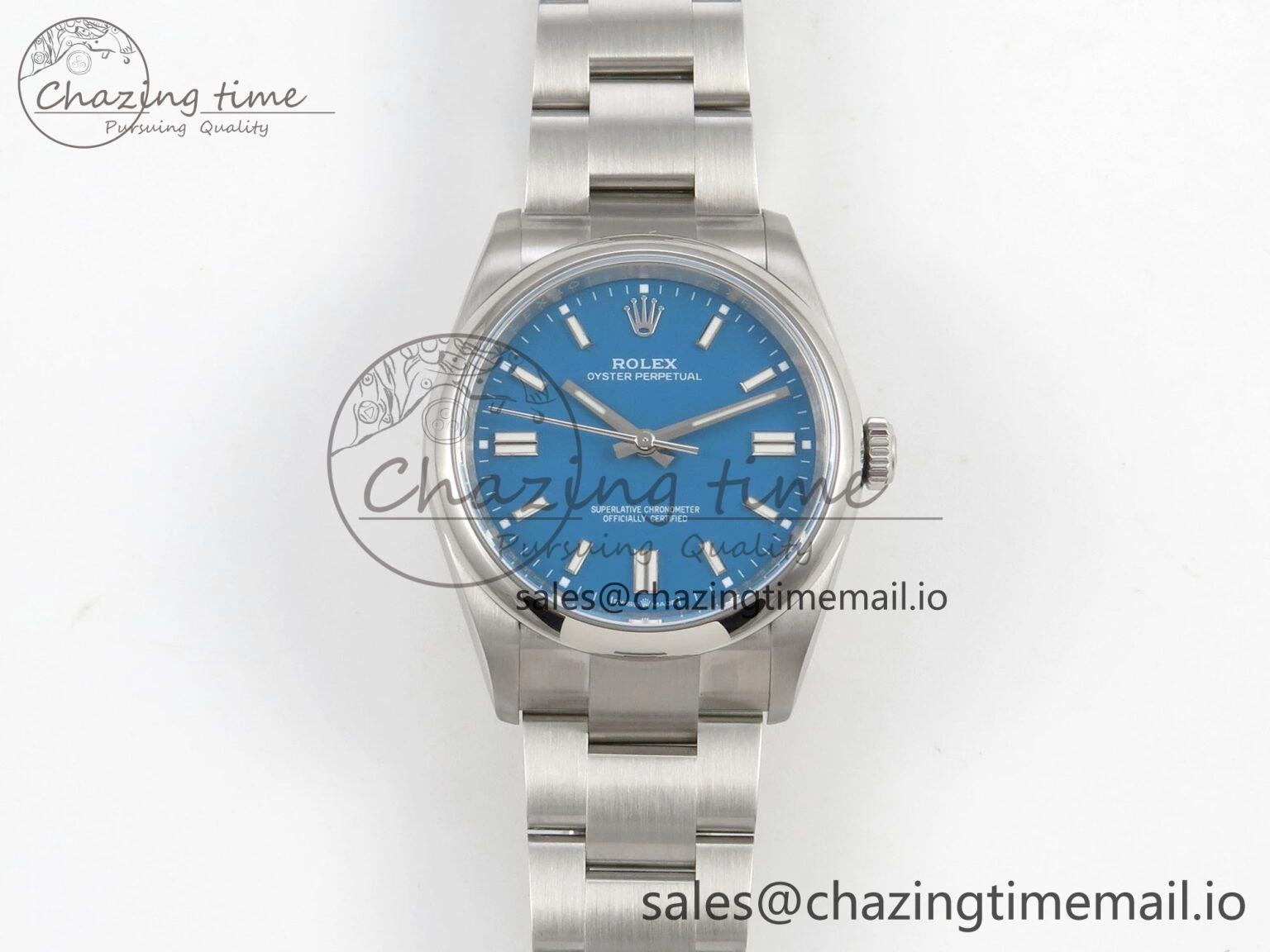 2025 Oyster Perpetual 126000 36mm KRF 1:1 Best Edition 904L Steel Blue Dial A2824