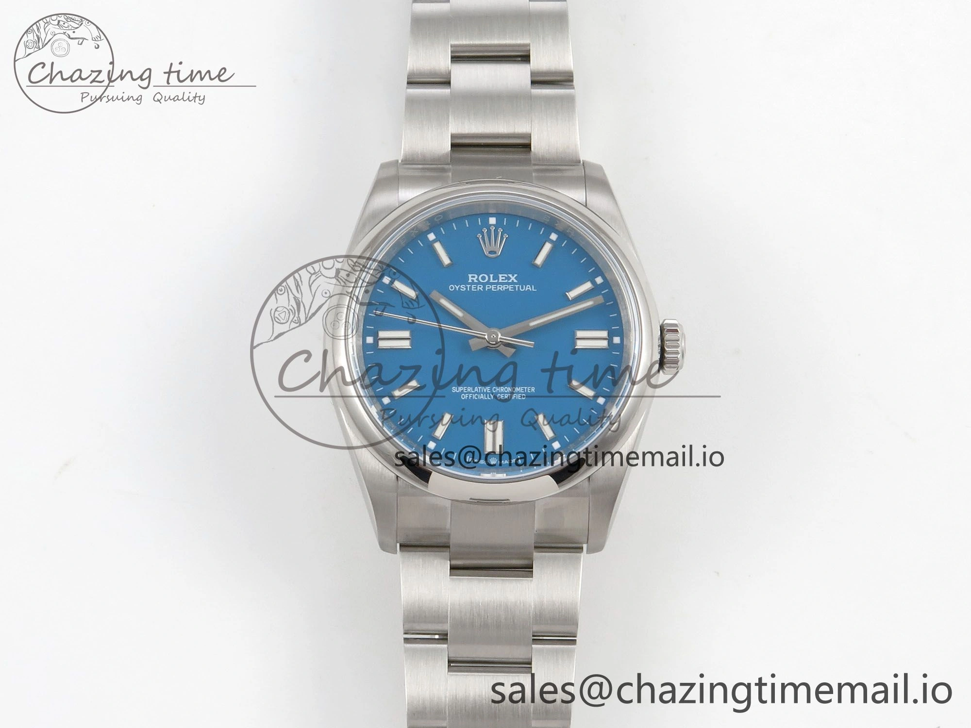 2025 Oyster Perpetual 126000 36mm KRF 1:1 Best Edition 904L Steel Blue Dial A2824