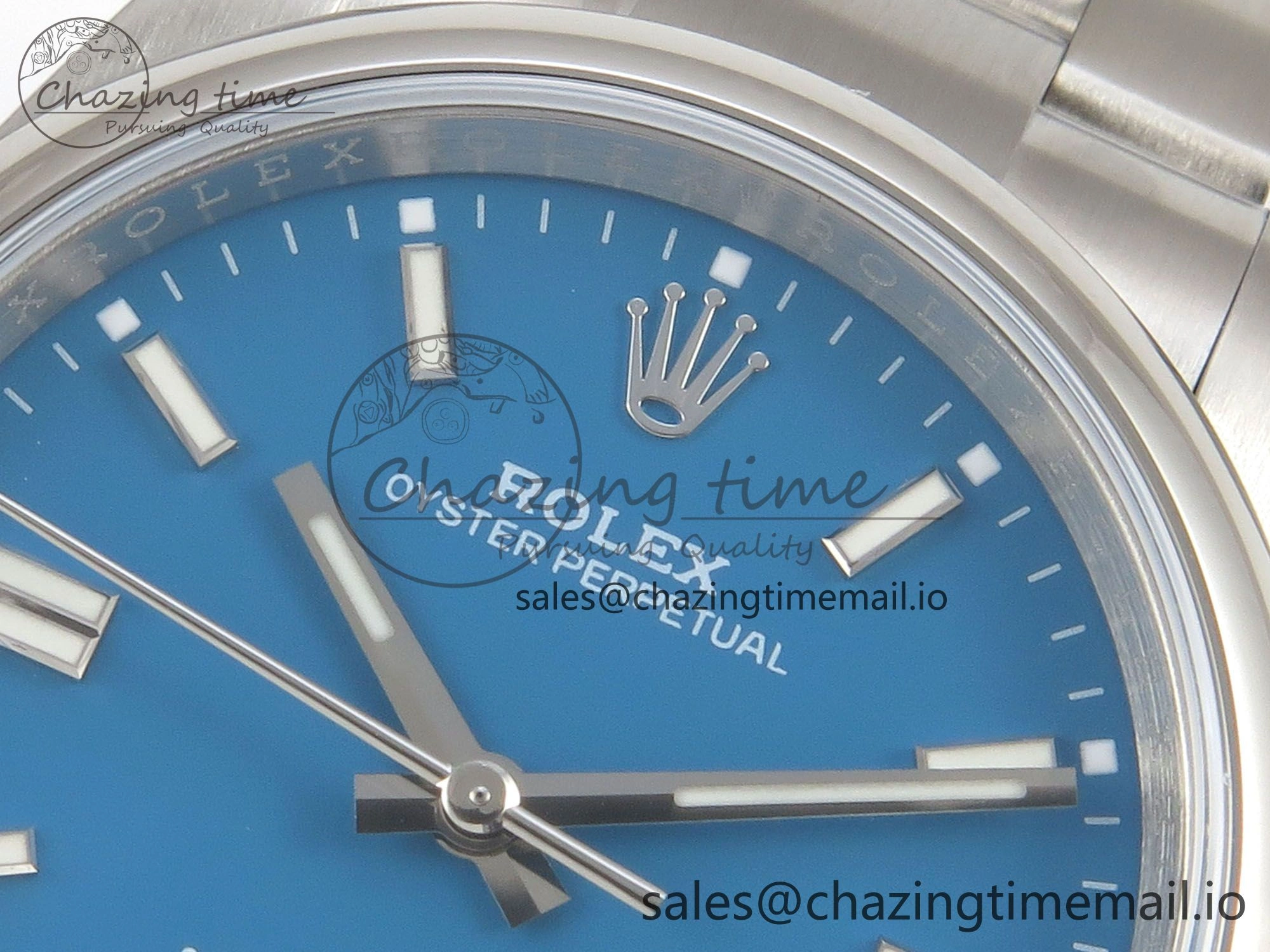 2025 Oyster Perpetual 126000 36mm KRF 1:1 Best Edition 904L Steel Blue Dial VR3230