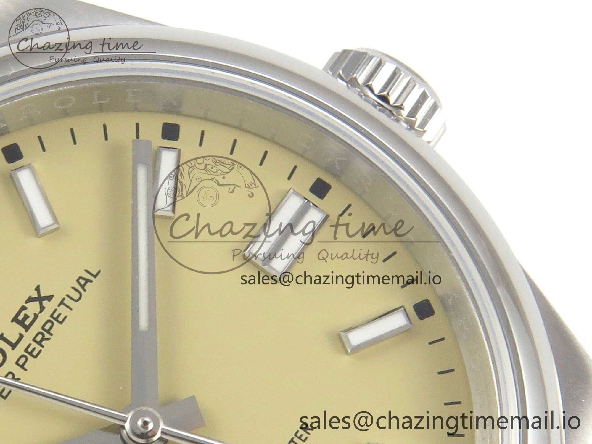 2025 Oyster Perpetual 126000 36mm KRF 1:1 Best Edition 904L Steel Pistachio Beige Dial A2824