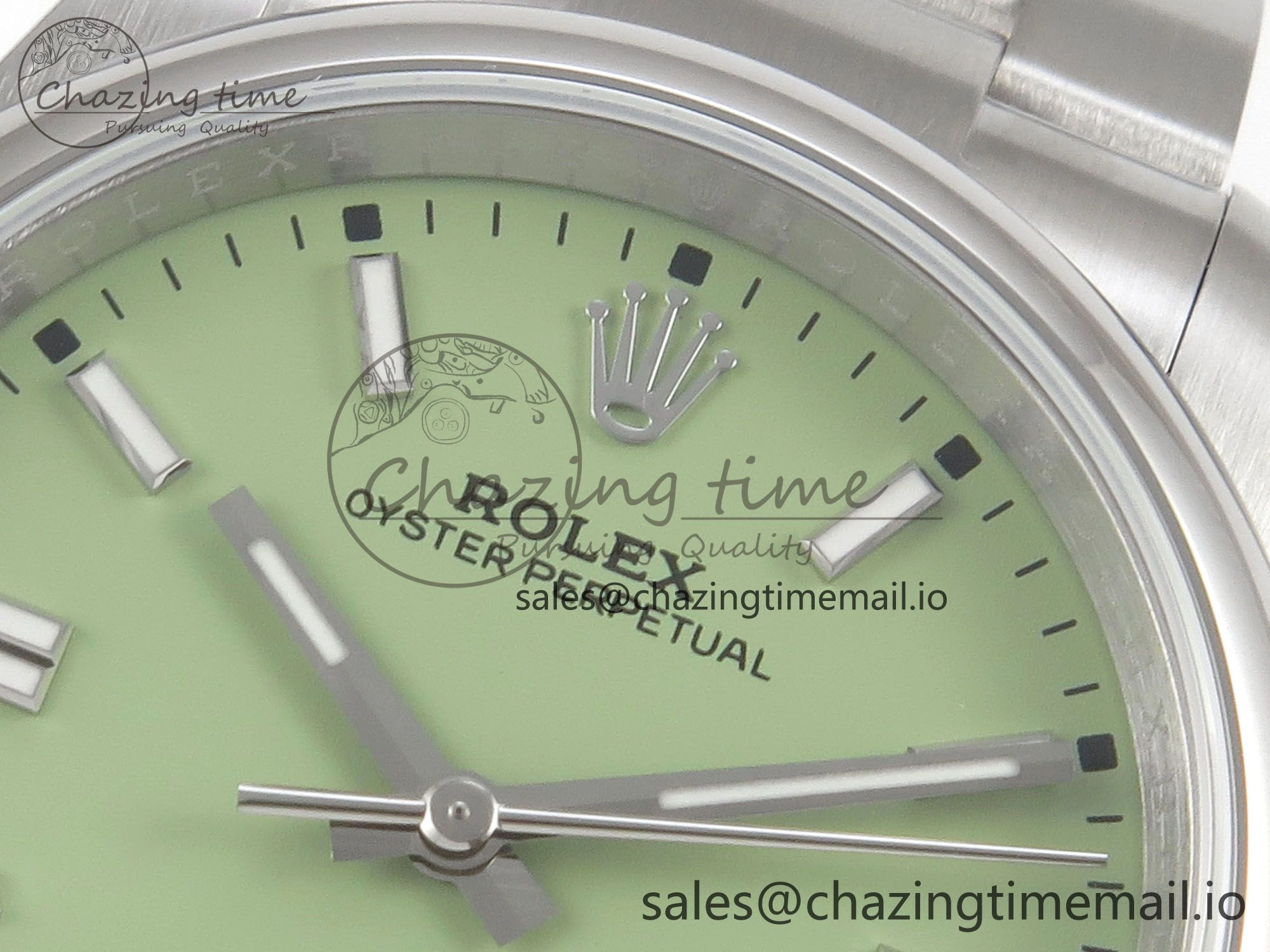 2025 Oyster Perpetual 126000 36mm KRF 1:1 Best Edition 904L Steel Pistachio Green Dial A2824