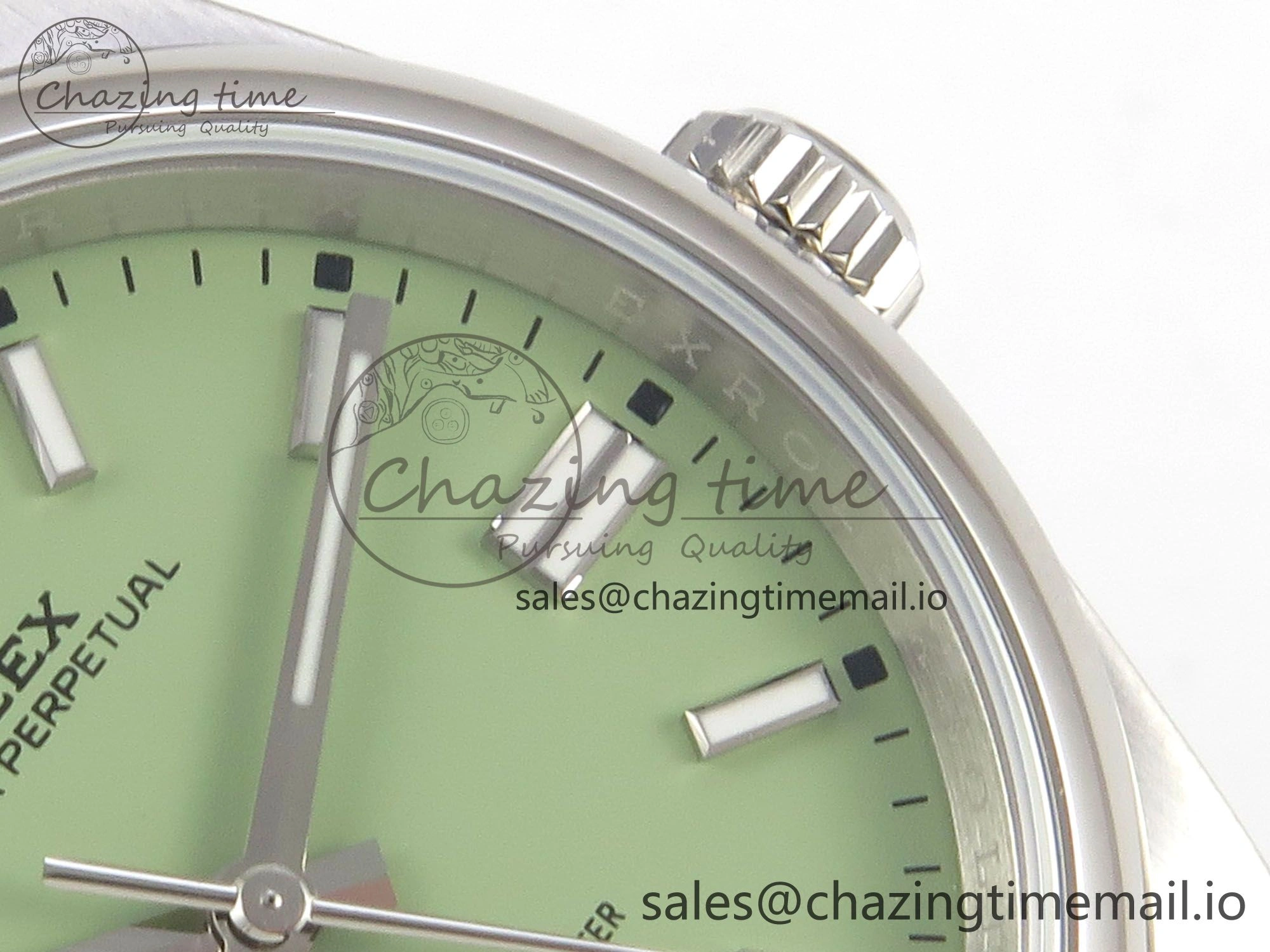 2025 Oyster Perpetual 126000 36mm KRF 1:1 Best Edition 904L Steel Pistachio Green Dial A2824