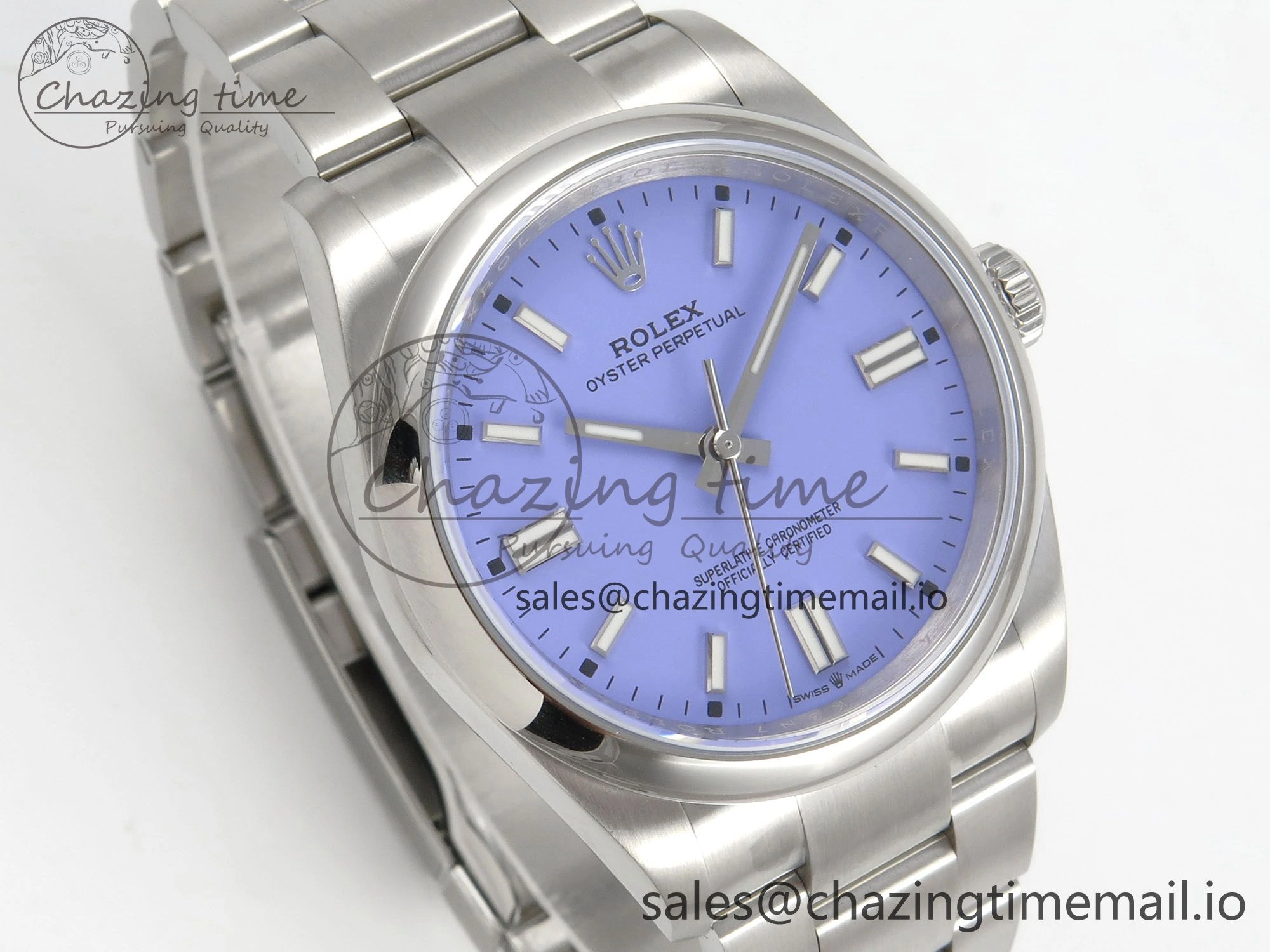 2025 Oyster Perpetual 126000 36mm KRF 1:1 Best Edition 904L Steel Purple Dial A2824