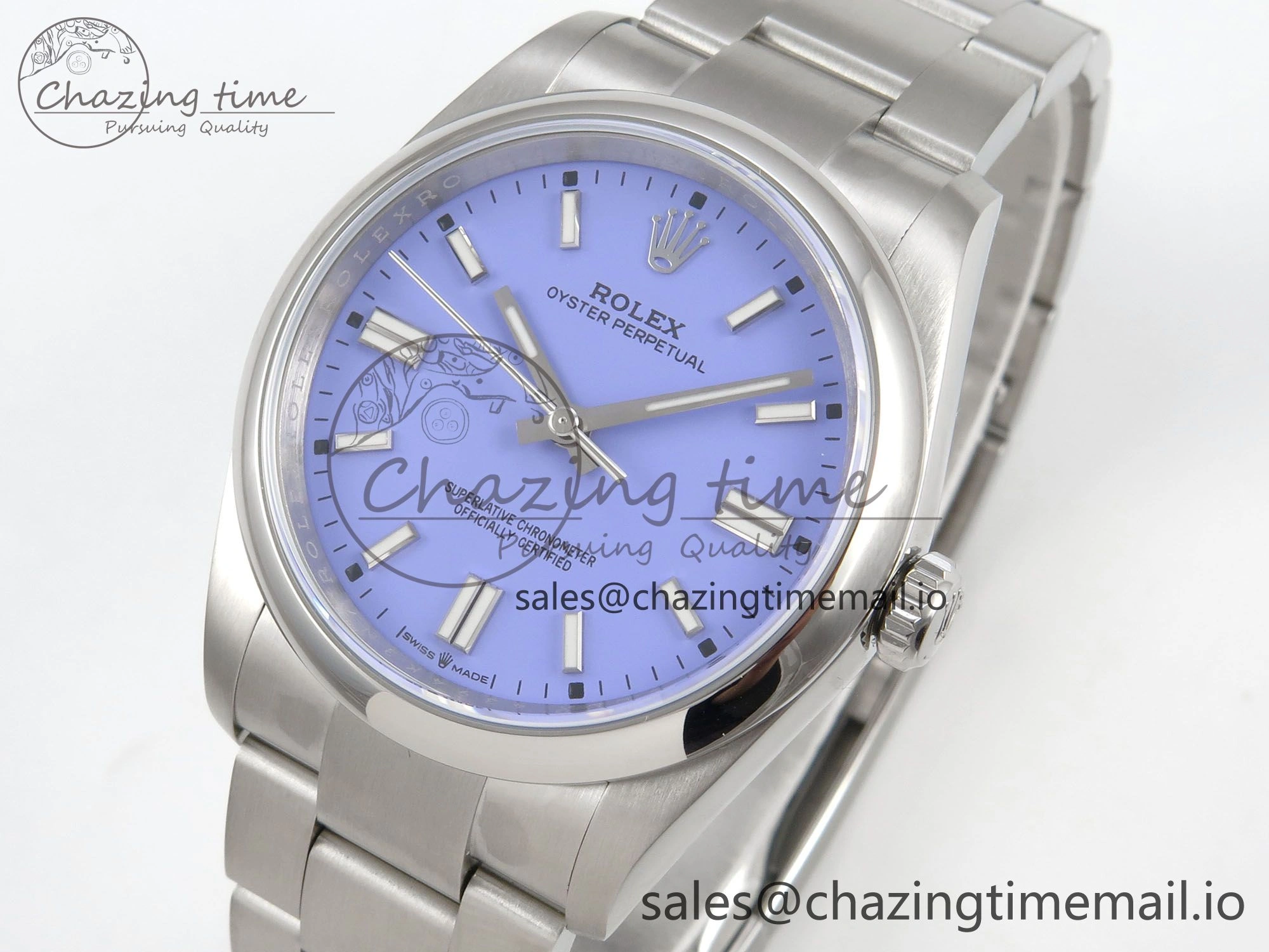 2025 Oyster Perpetual 126000 36mm KRF 1:1 Best Edition 904L Steel Purple Dial A2824