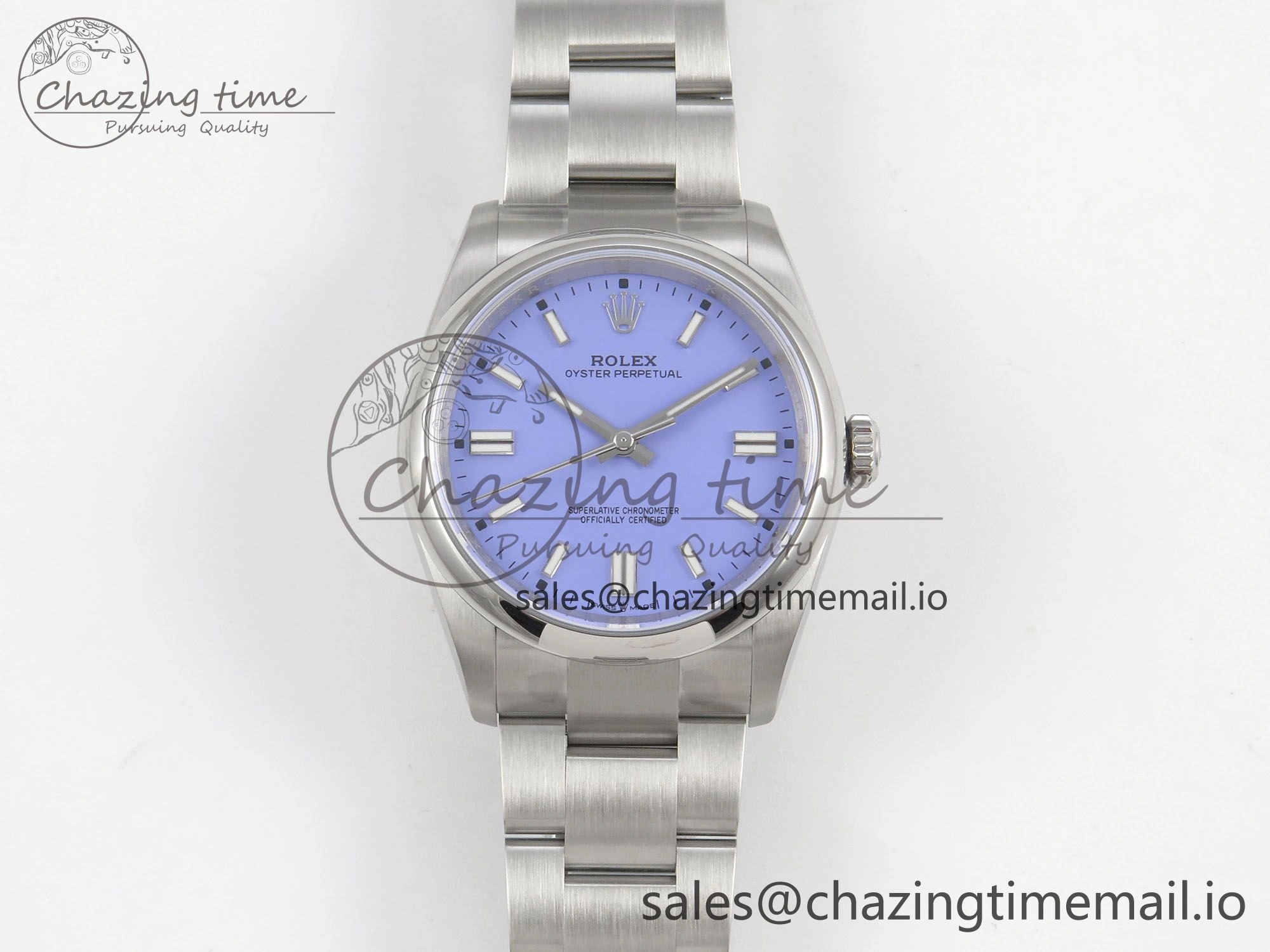2025 Oyster Perpetual 126000 36mm KRF 1:1 Best Edition 904L Steel Purple Dial A2824