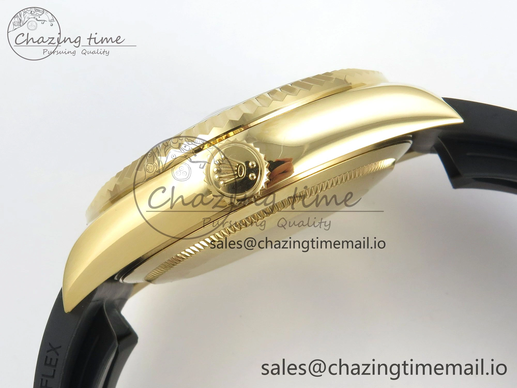 2025 Skydweller 336938 YG Noob 1:1 Best Edition Green Dial on Oysterflex Strap A9002 V2