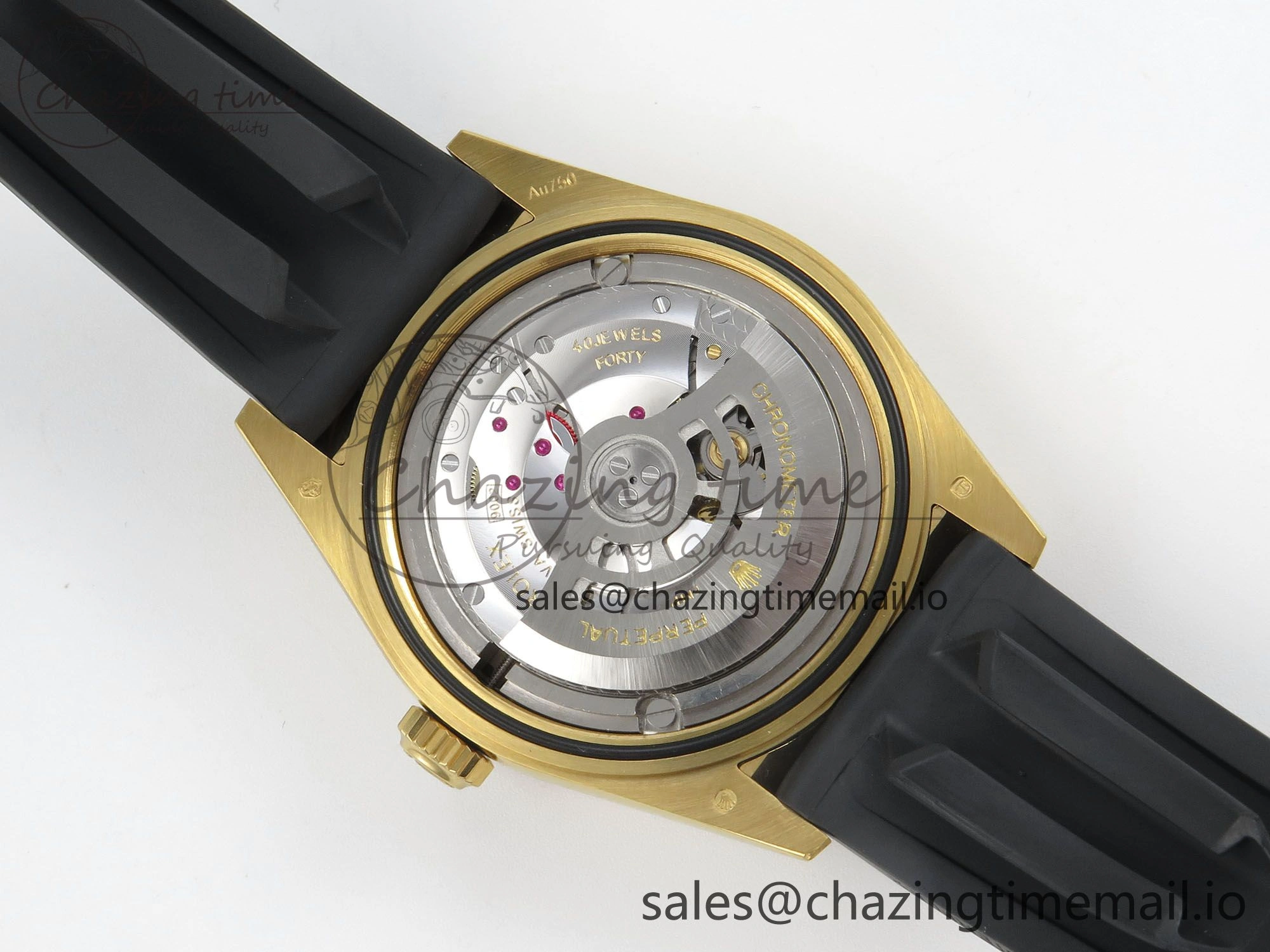 2025 Skydweller 336938 YG Noob 1:1 Best Edition Green Dial on Oysterflex Strap A9002 V2