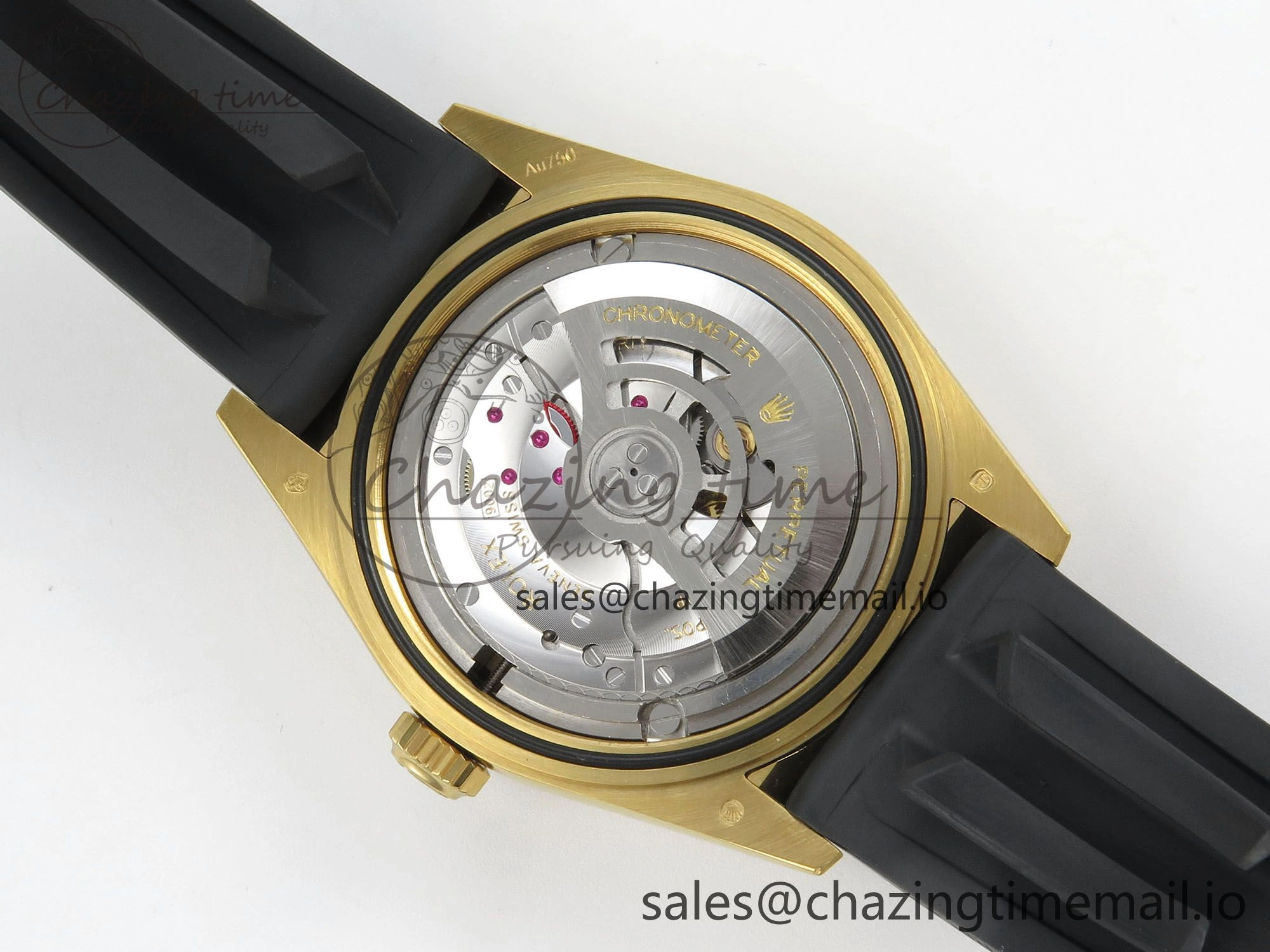 2025 Skydweller 336938 YG Noob 1:1 Best Edition Green Dial on Oysterflex Strap A9002 V2