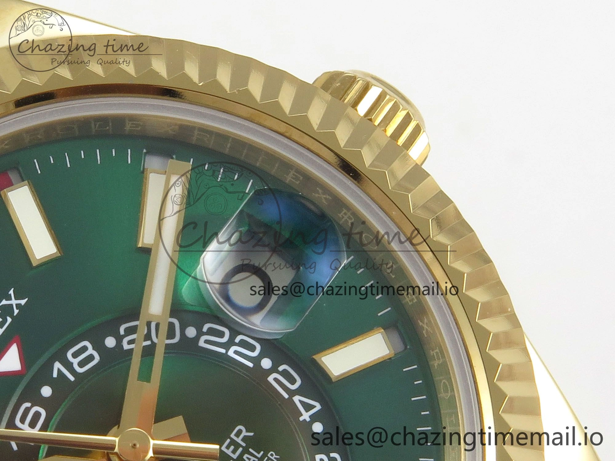 2025 Skydweller 336938 YG Noob 1:1 Best Edition Green Dial on YG Oyster Bracelet A9002 V2