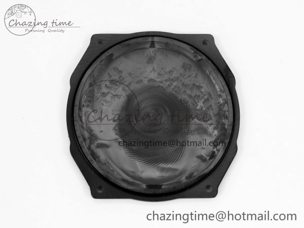 AET Nautilus 5711 Black Ceramic AMGF Best Edition White Dial on Black Rubber Strap MIYOTA 9015