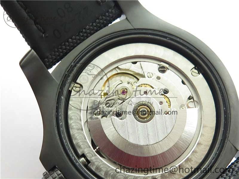 AVENGER BLACKBIRD V17311 DLC ZF 1:1 Best Edition Black Dial on Nylon Strap A2824 V2