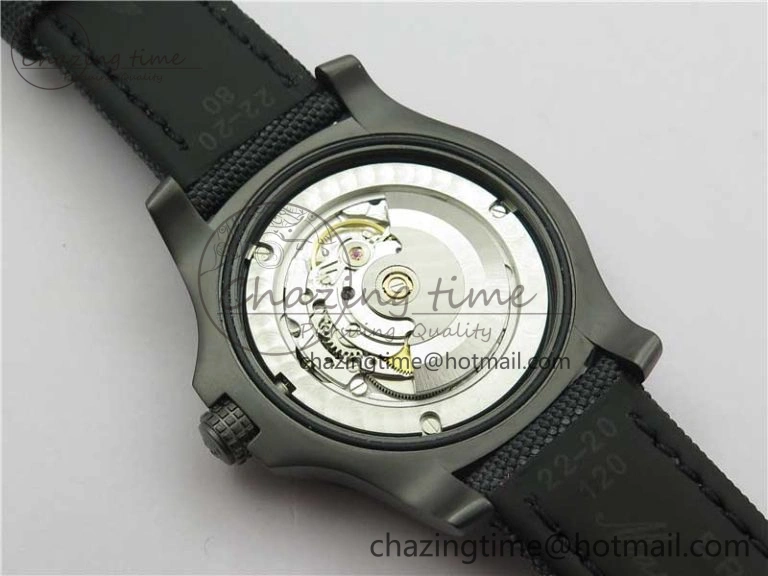 AVENGER BLACKBIRD V17311 DLC ZF 1:1 Best Edition Black Dial on Nylon Strap A2824 V2