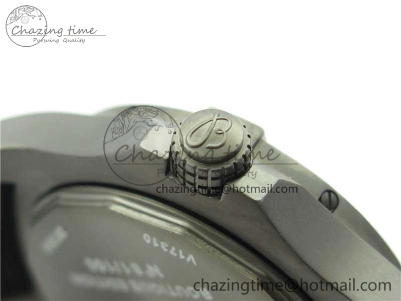 AVENGER Boutique Edition V17310 Dia Bezel Ti DLC 1:1 Best Edition Yellow Dial on Nylon Strap A2824