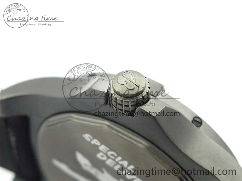 AVENGER Boutique Edition V17310 Ti DLC 1:1 Best Edition Black CF Dial on Nylon Strap A2824
