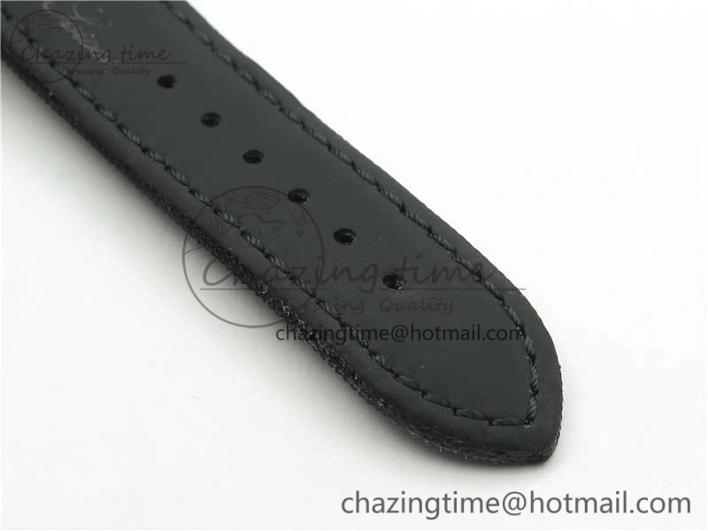 AVENGER Boutique Edition V17310 Ti DLC 1:1 Best Edition Black CF Dial on Nylon Strap A2824