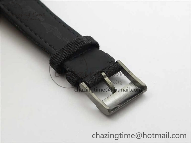 AVENGER Boutique Edition V17310 Ti DLC 1:1 Best Edition Black CF Dial on Nylon Strap A2824