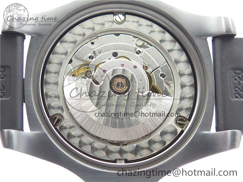 AVENGER Boutique Edition V17310 Ti DLC 1:1 Best Edition Yellow Dial on Rubber Strap A2824