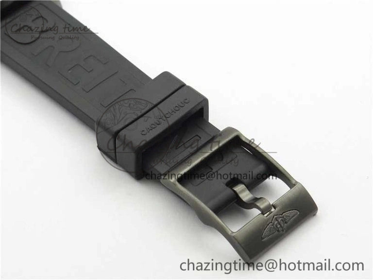 AVENGER Boutique Edition V17310 Ti DLC 1:1 Best Edition Yellow Dial on Rubber Strap A2824