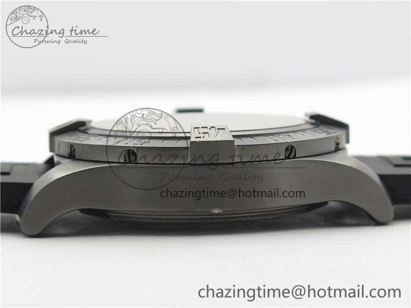 AVENGER Boutique Edition V17310 Ti DLC 1:1 Best Edition Yellow Dial on Rubber Strap A2824